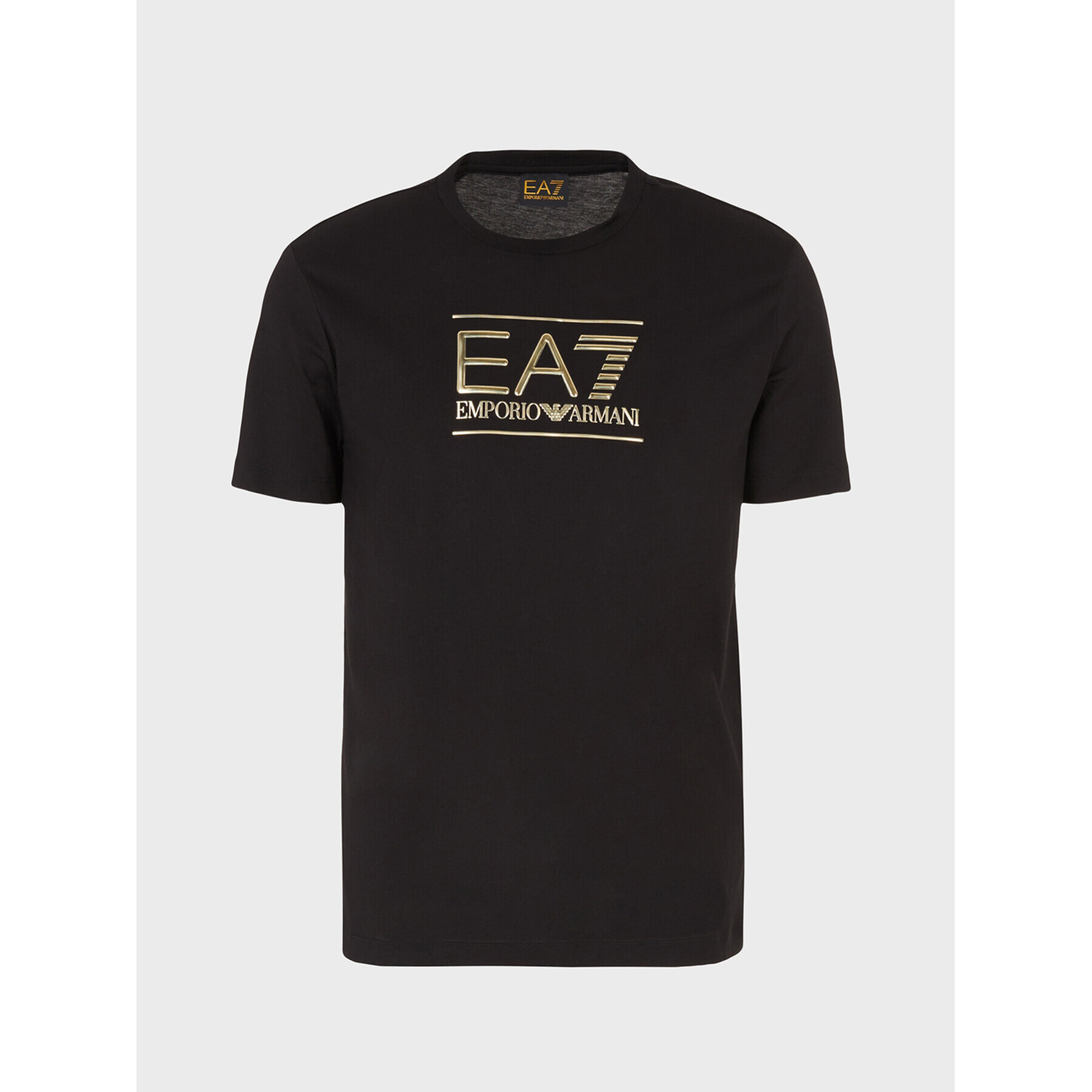 EA7 Emporio Armani T-Shirt 6RPT19 PJM9Z 1200 Černá Regular Fit - Pepit.cz