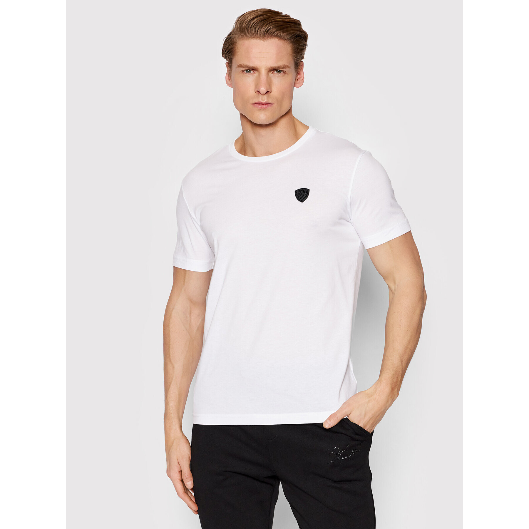 EA7 Emporio Armani T-Shirt 8NPT03 PJNQZ 1100 Bílá Regular Fit - Pepit.cz