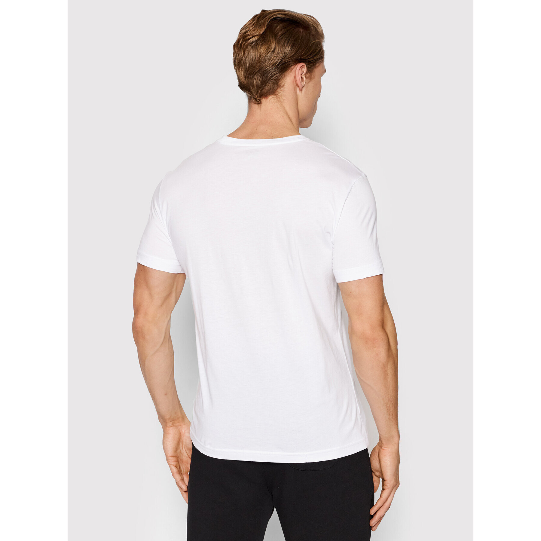 EA7 Emporio Armani T-Shirt 8NPT03 PJNQZ 1100 Bílá Regular Fit - Pepit.cz