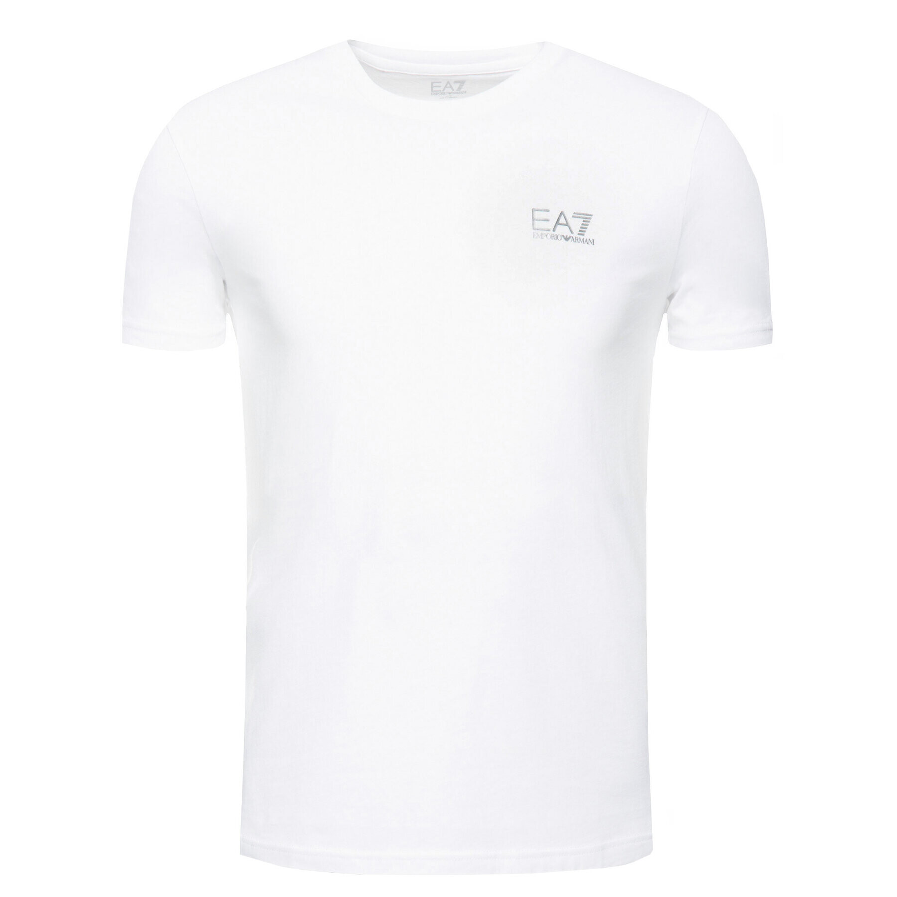 EA7 Emporio Armani T-Shirt 8NPT51 PJM9Z 0100 Bílá Regular Fit - Pepit.cz