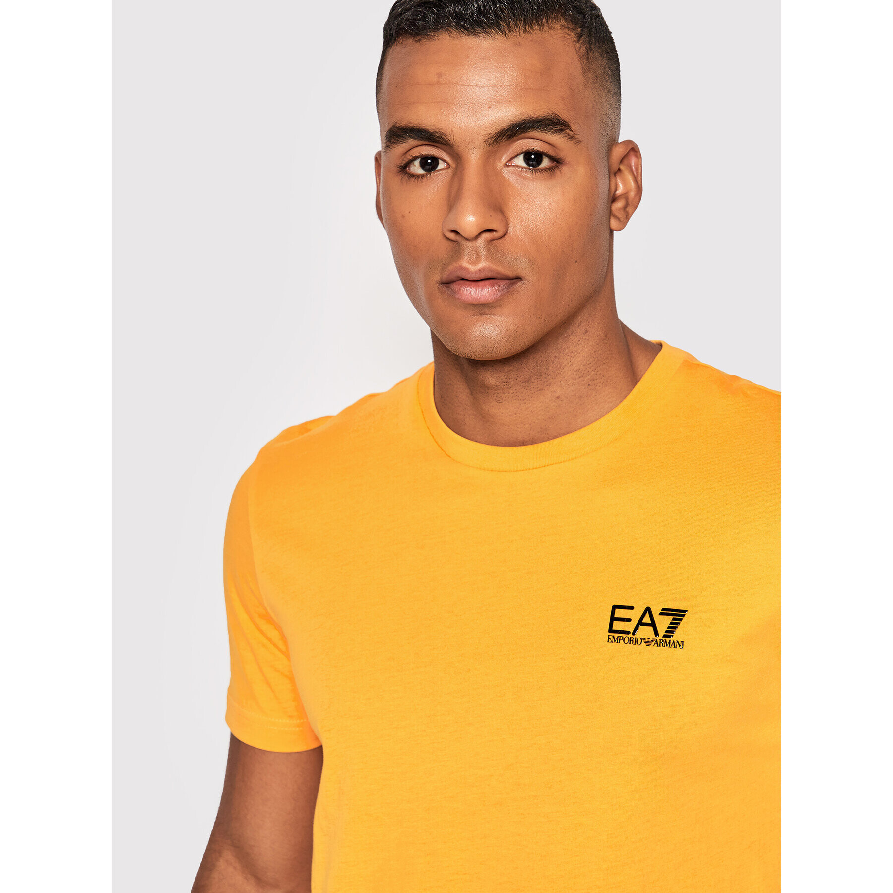 EA7 Emporio Armani T-Shirt 8NPT51 PJM9Z 1629 Oranžová Regular Fit - Pepit.cz