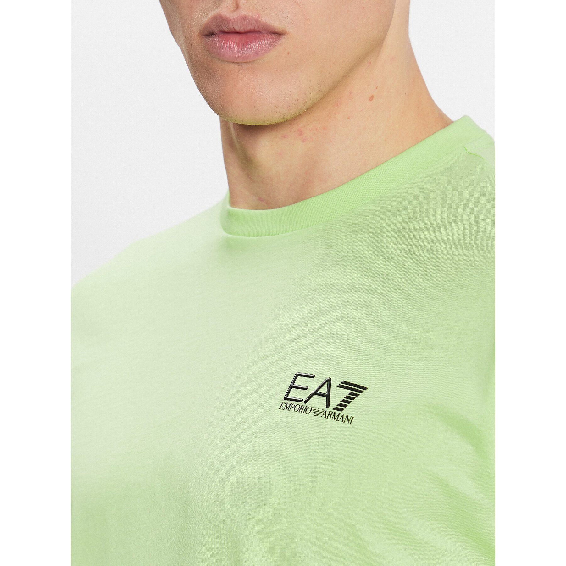 EA7 Emporio Armani T-Shirt 8NPT51 PJM9Z 1805 Zelená Regular Fit - Pepit.cz