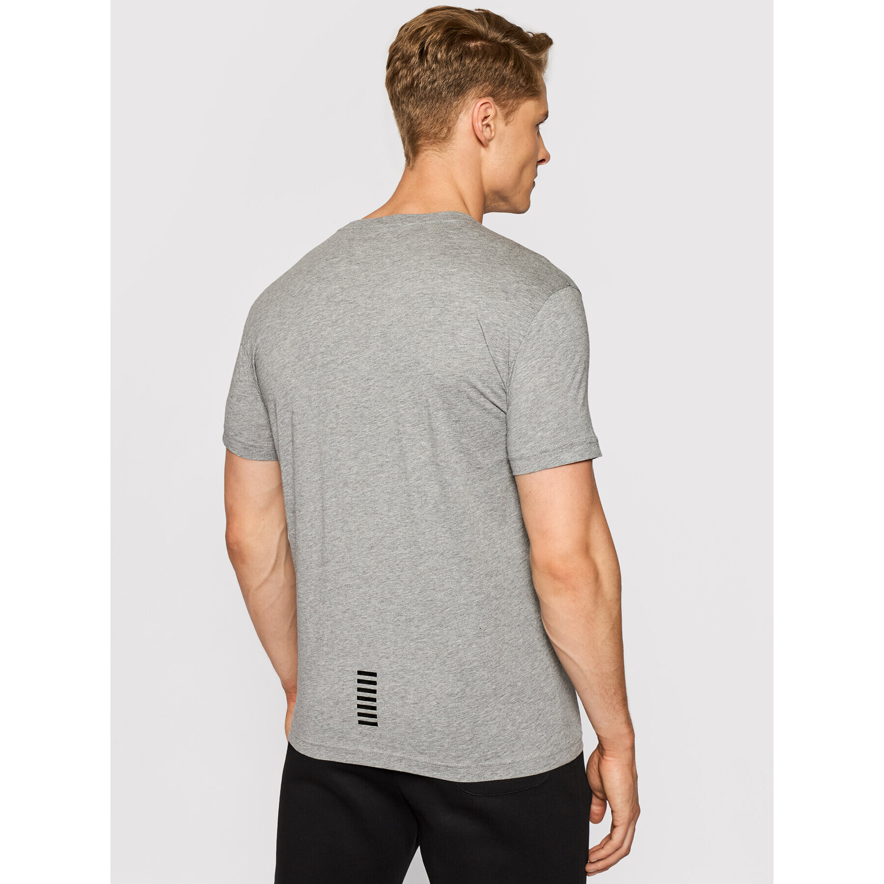 EA7 Emporio Armani T-Shirt 8NPT51 PJM9Z 3905 Šedá Regular Fit - Pepit.cz