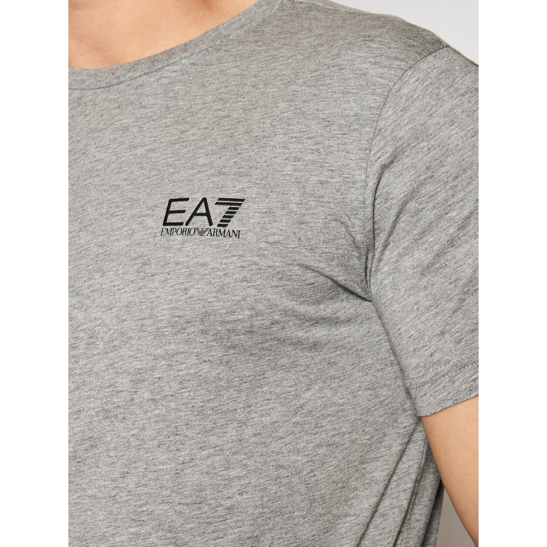 EA7 Emporio Armani T-Shirt 8NPT51 PJM9Z 3905 Šedá Regular Fit - Pepit.cz