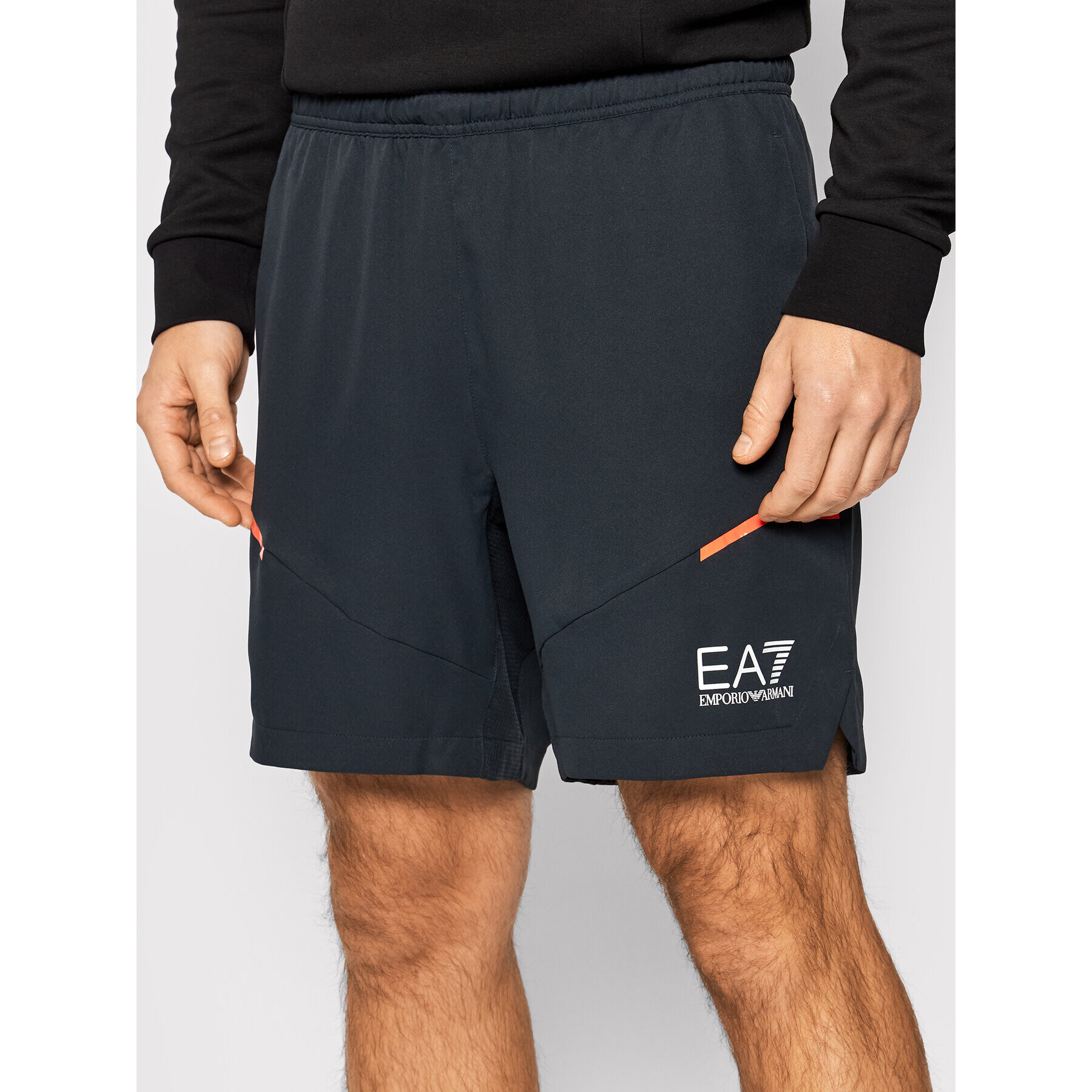 EA7 Emporio Armani Tenisové šortky 6KPS01 PN33Z 1578 Tmavomodrá Regular Fit - Pepit.cz