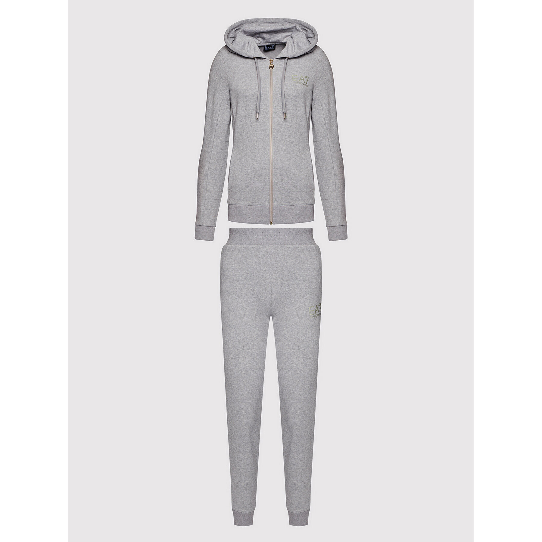 EA7 Emporio Armani Tepláková souprava 3LTV60 TJCQZ 3905 Šedá Regular Fit - Pepit.cz