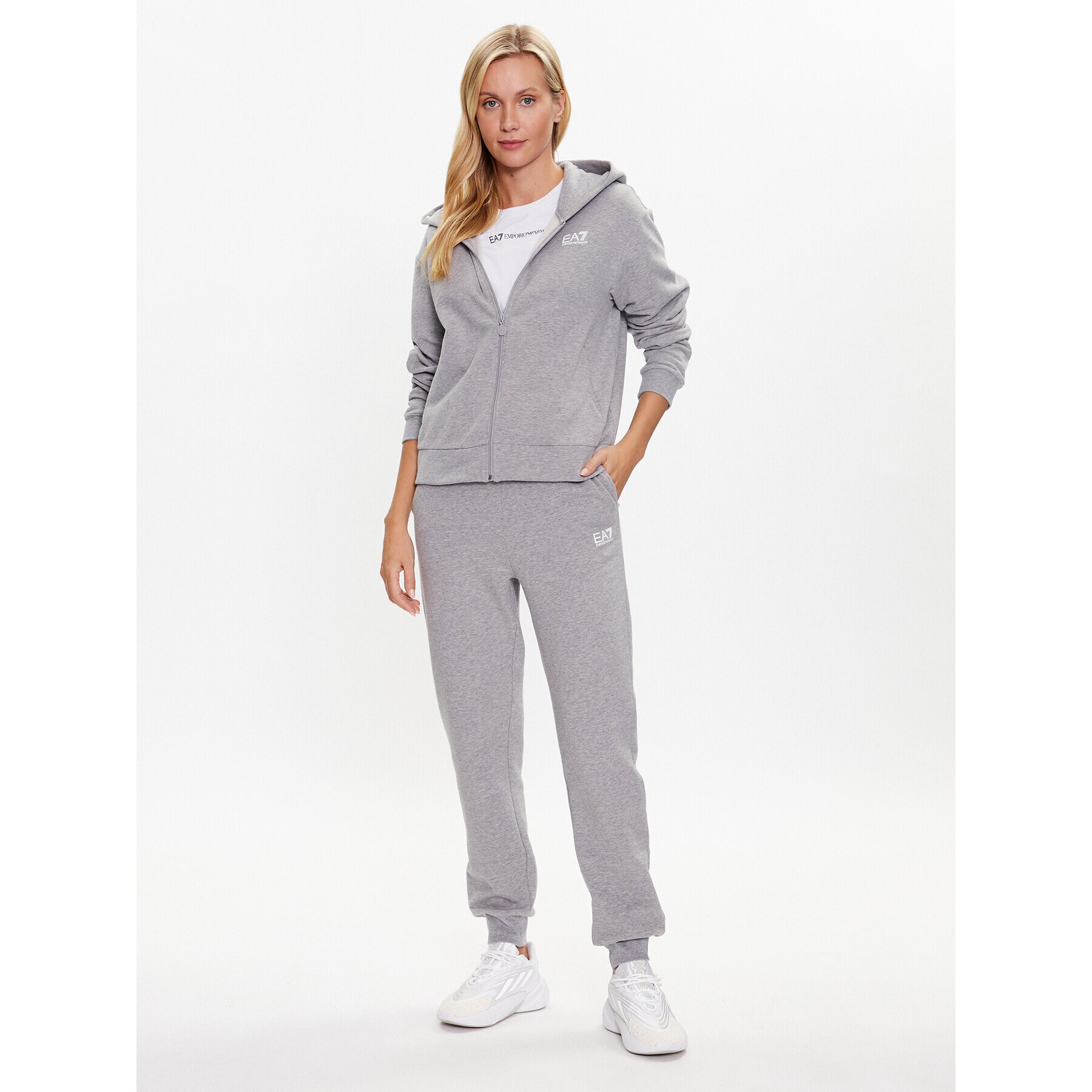 EA7 Emporio Armani Tepláková souprava 3RTV67 TJPWZ 3905 Šedá Regular Fit - Pepit.cz