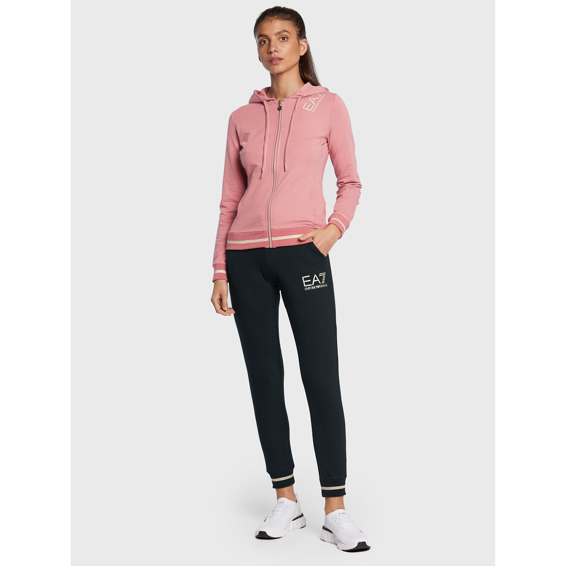 EA7 Emporio Armani Tepláková souprava 6LTV53 TJCQZ 24BD Barevná Regular Fit - Pepit.cz