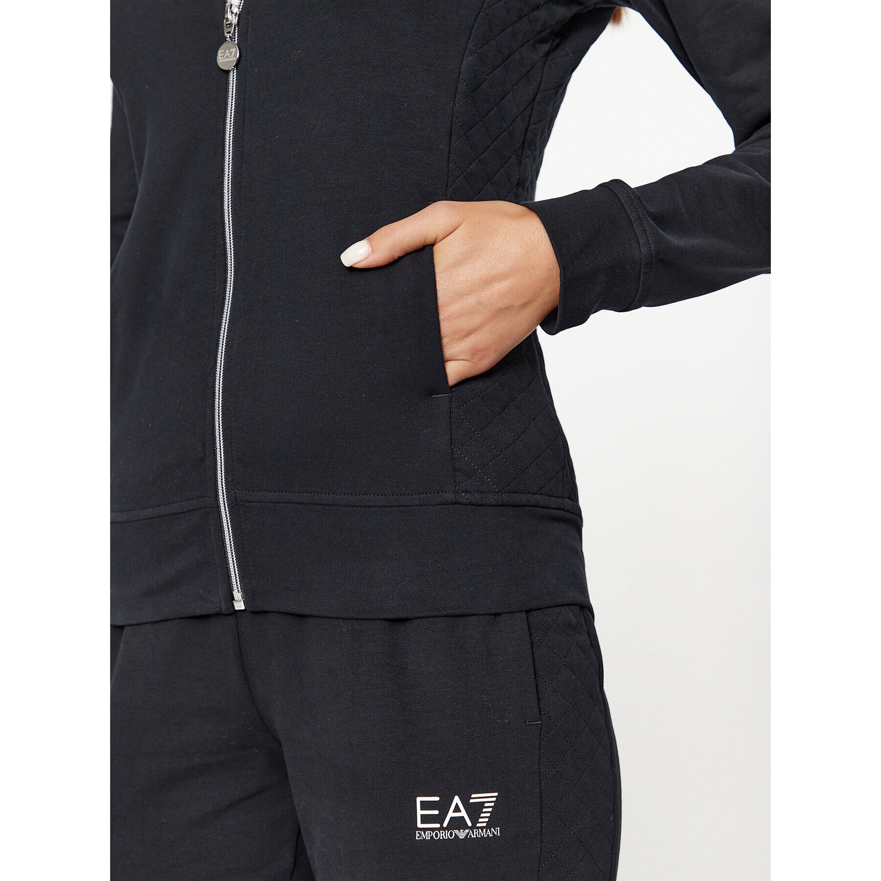 EA7 Emporio Armani Tepláková souprava 8NTV57 TJCQZ 0226 Černá Regular Fit - Pepit.cz