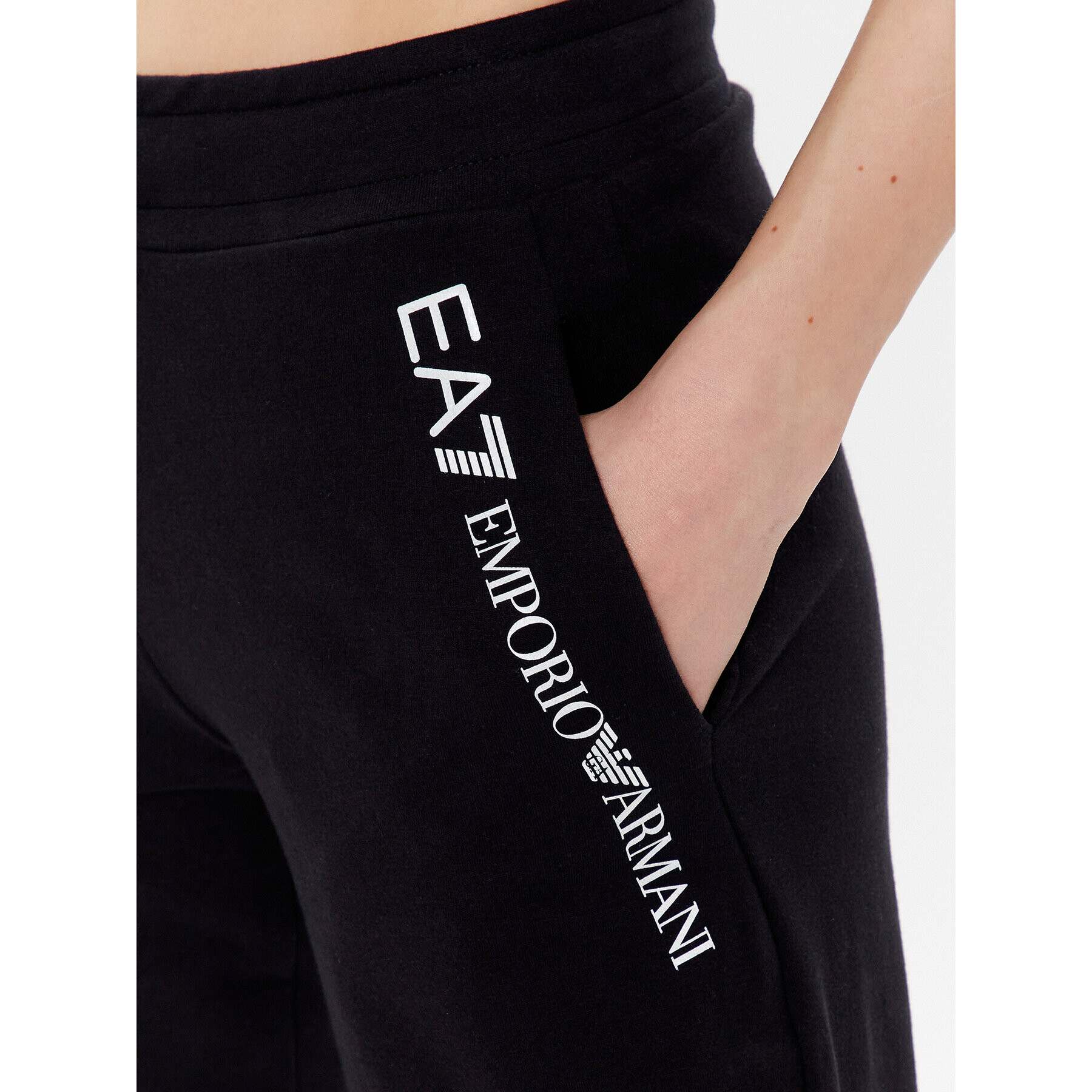 EA7 Emporio Armani Teplákové kalhoty 3RTP65 TJCQZ 1200 Černá Regular Fit - Pepit.cz