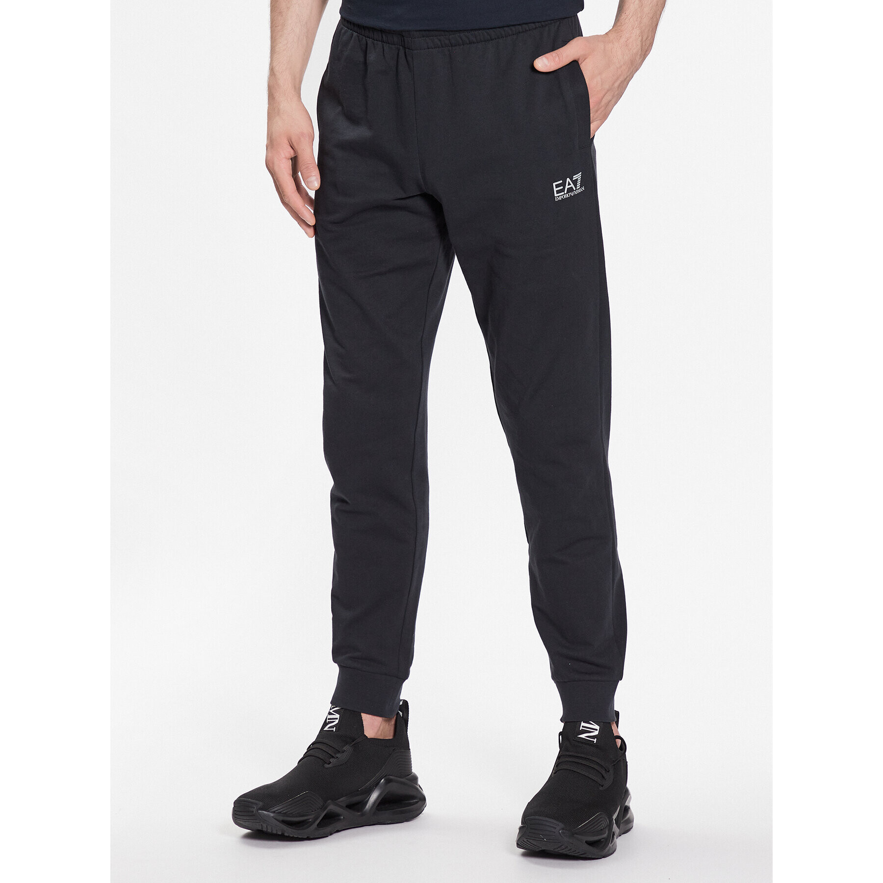 EA7 Emporio Armani Teplákové kalhoty 8NPP53 PJ05Z 0578 Tmavomodrá Slim Fit - Pepit.cz