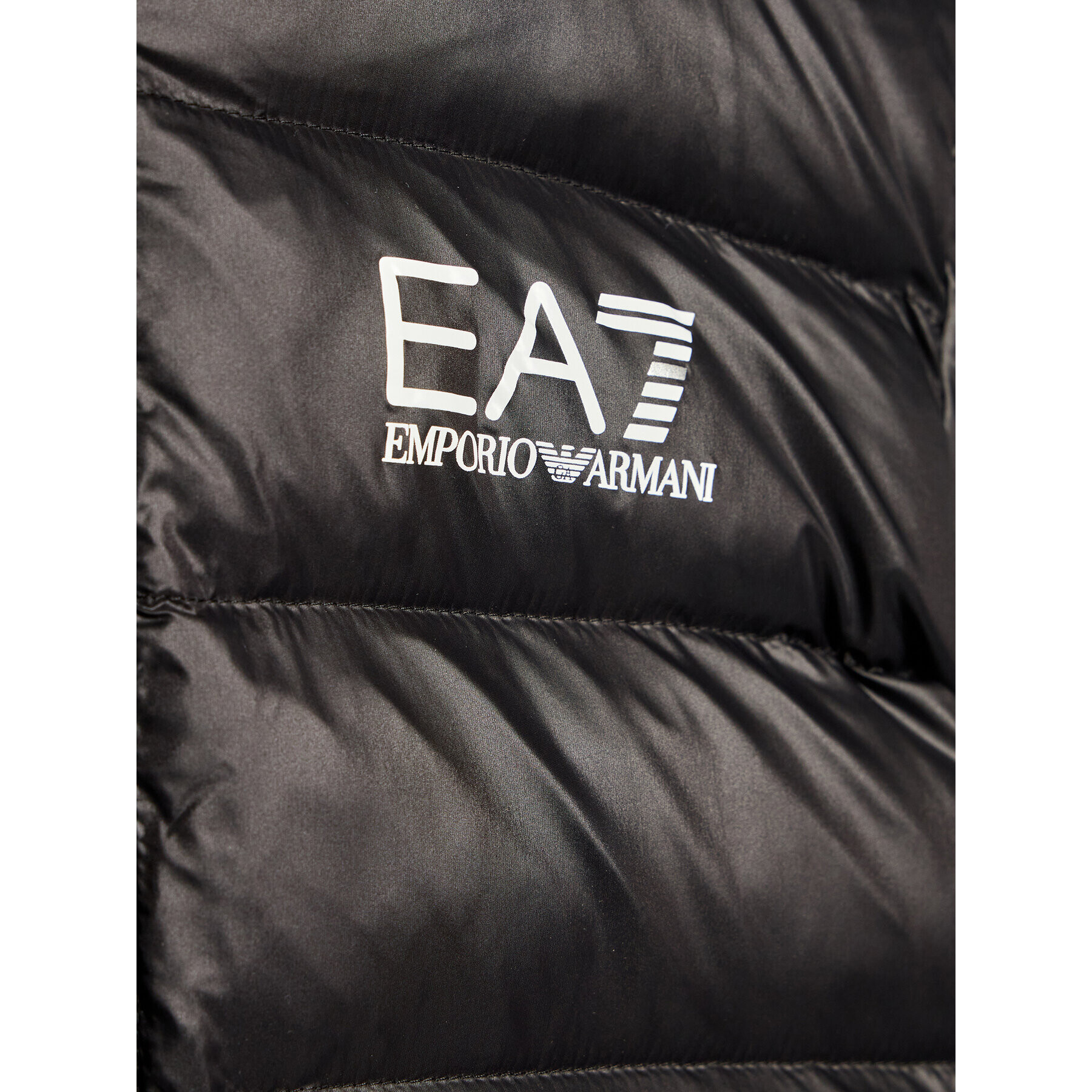 EA7 Emporio Armani Vatovaná bunda 6KBB02 BNR4Z Černá Regular Fit - Pepit.cz