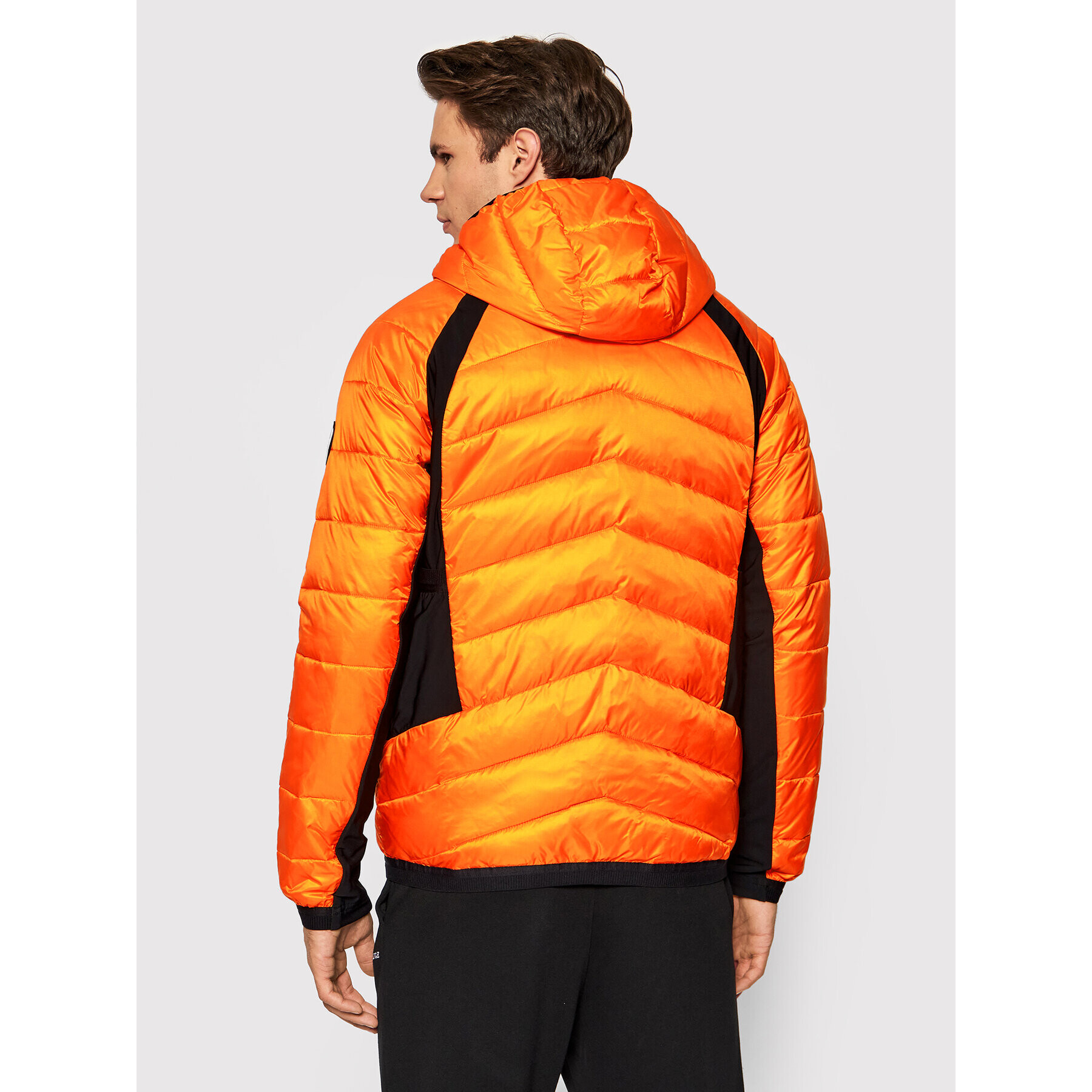 EA7 Emporio Armani Vatovaná bunda 6KPB43 PNQ9Z 1660 Oranžová Regular Fit - Pepit.cz