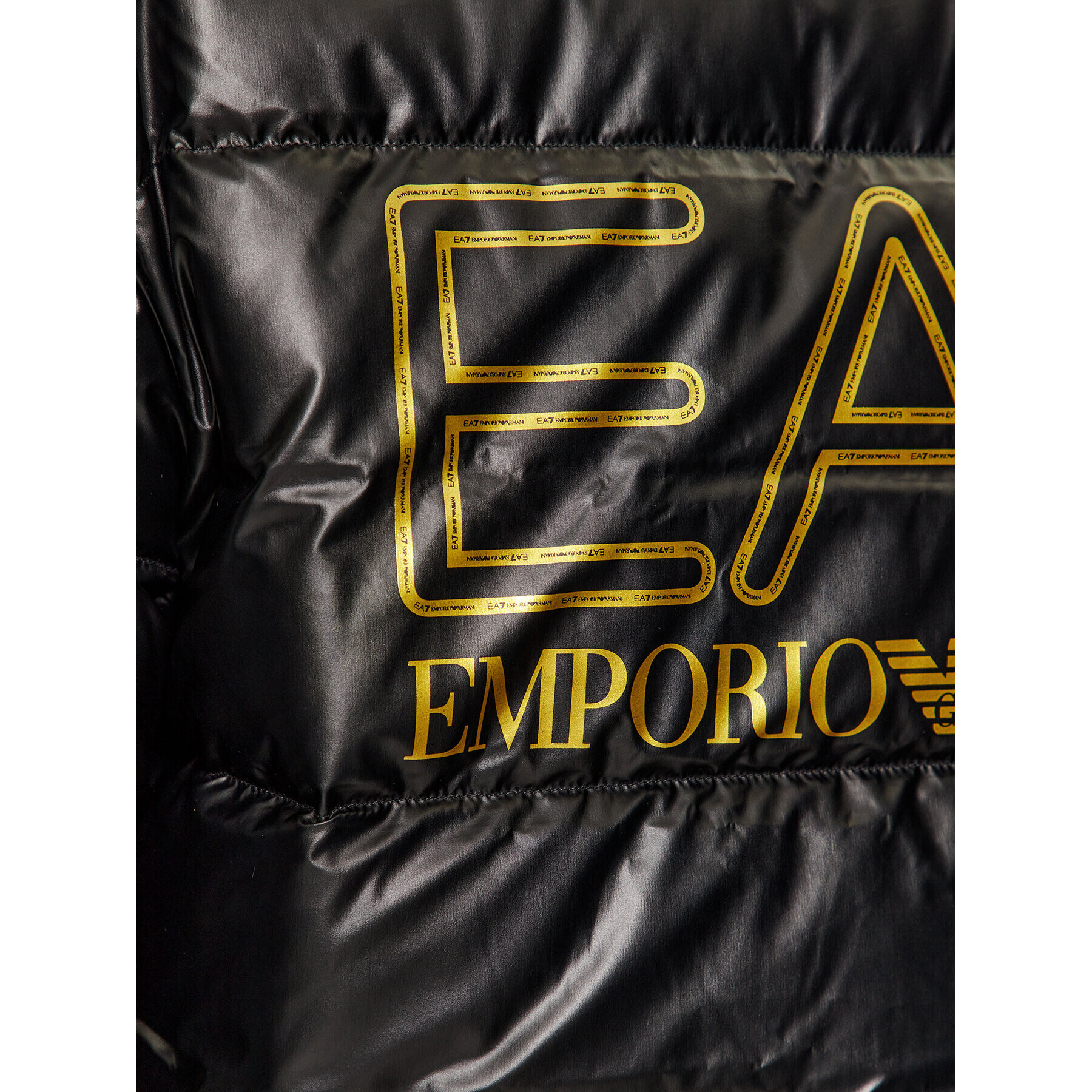 EA7 Emporio Armani Vatovaná bunda 6RPB02 PN3VZ 0208 Černá Regular Fit - Pepit.cz