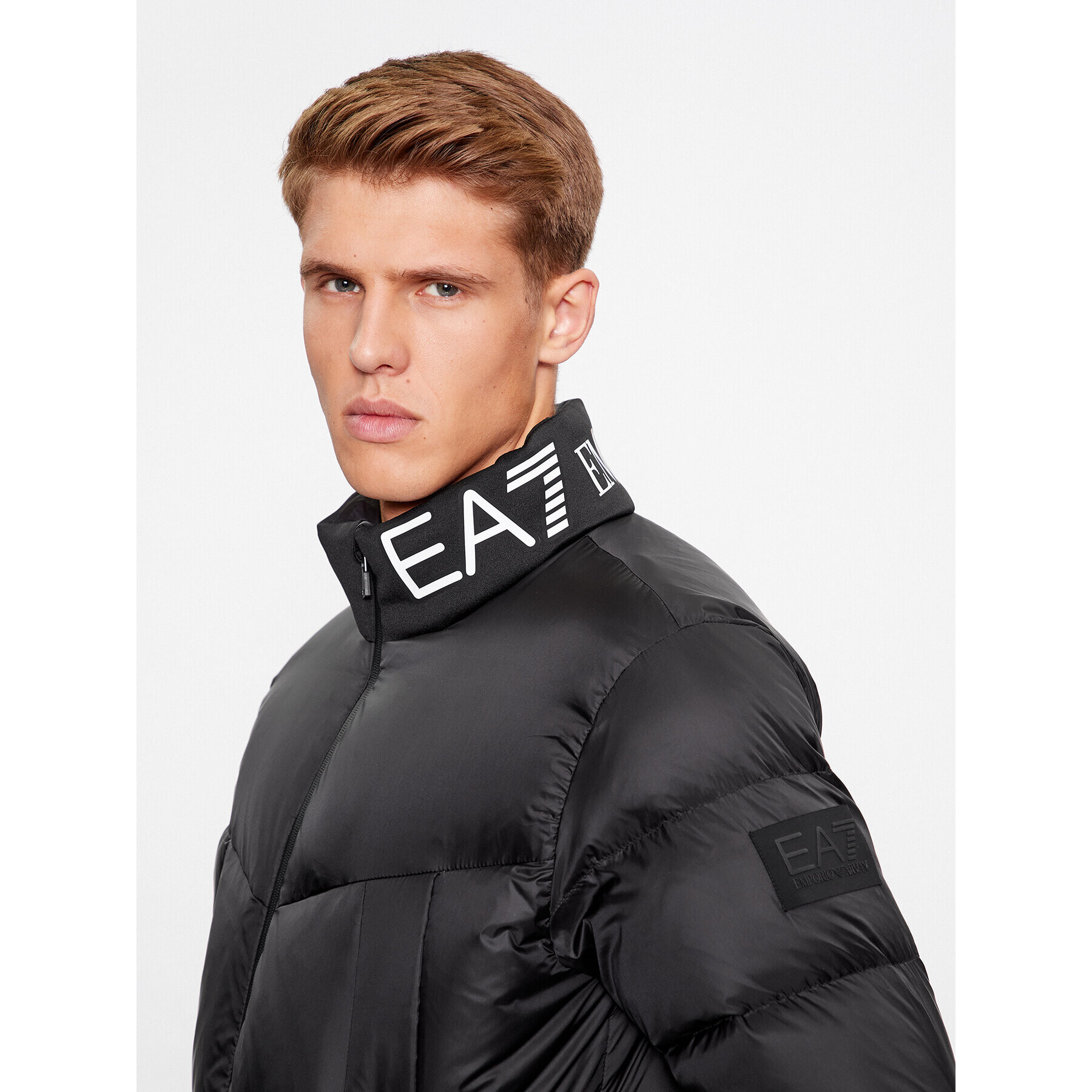 EA7 Emporio Armani Vatovaná bunda 6RPB33 PNEOZ 1200 Černá Regular Fit - Pepit.cz