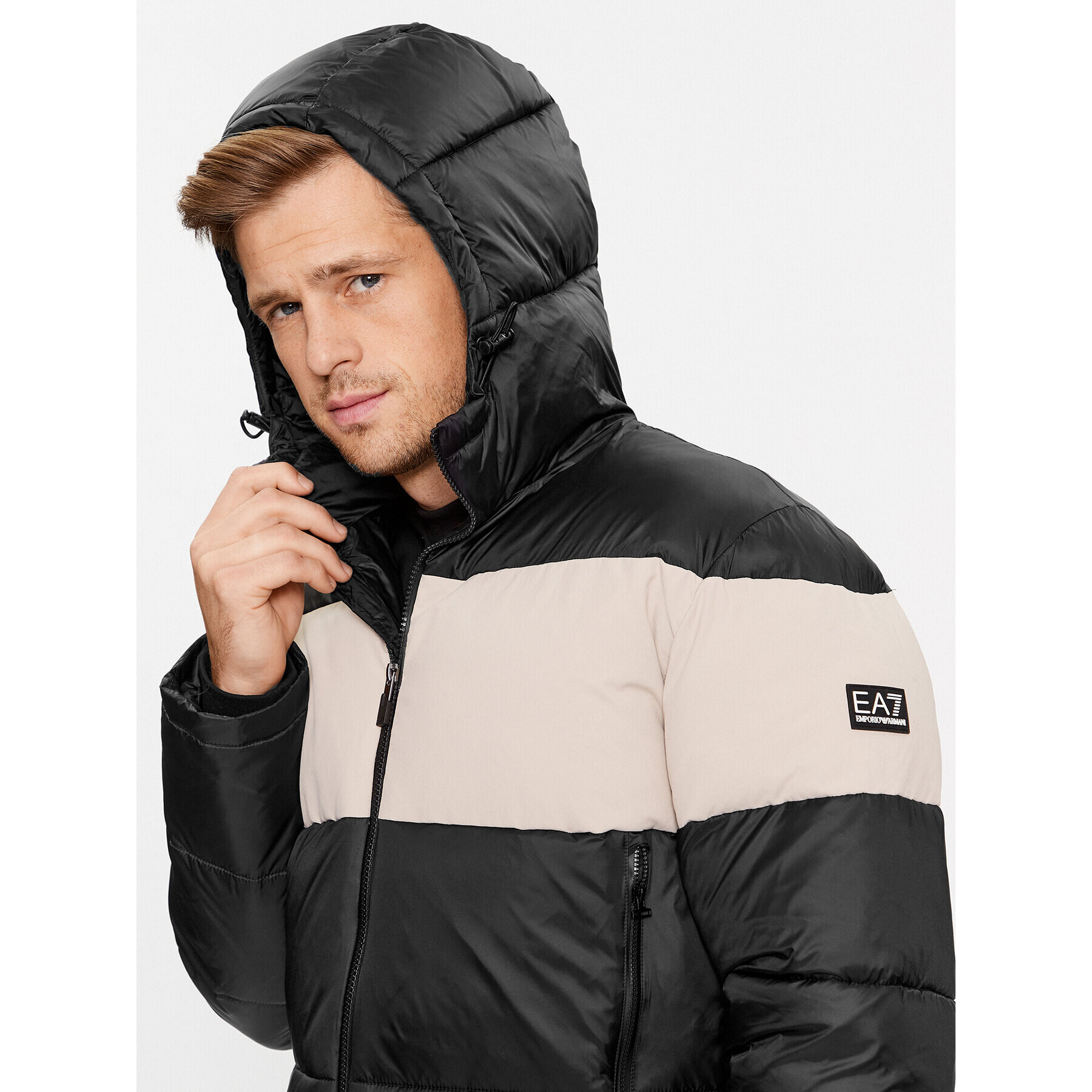 EA7 Emporio Armani Vatovaná bunda 6RPB41 PNEOZ 1200 Černá Regular Fit - Pepit.cz