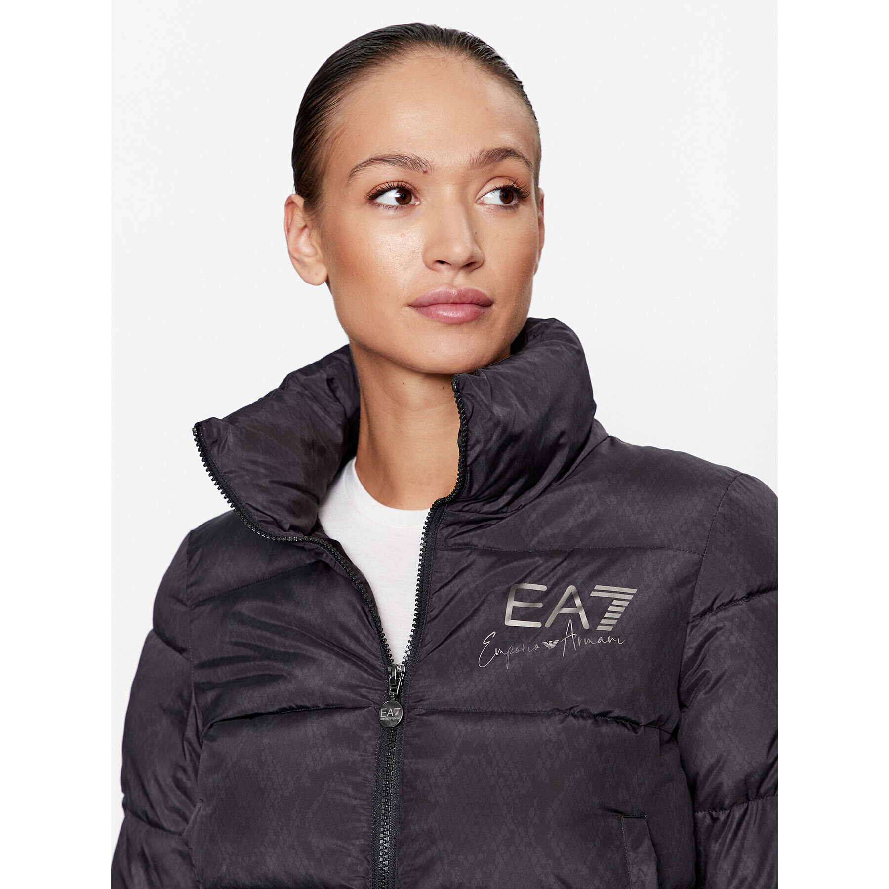 EA7 Emporio Armani Vatovaná bunda 6RTB03 TNF8Z 2238 Černá Regular Fit - Pepit.cz