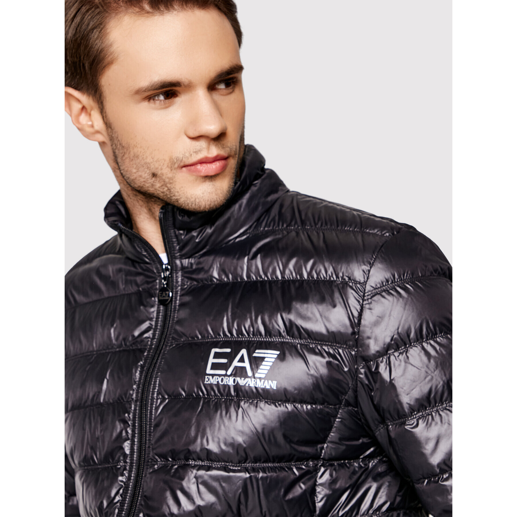 EA7 Emporio Armani Vatovaná bunda 8NPB01 PN29Z 1200 Černá Regular Fit - Pepit.cz