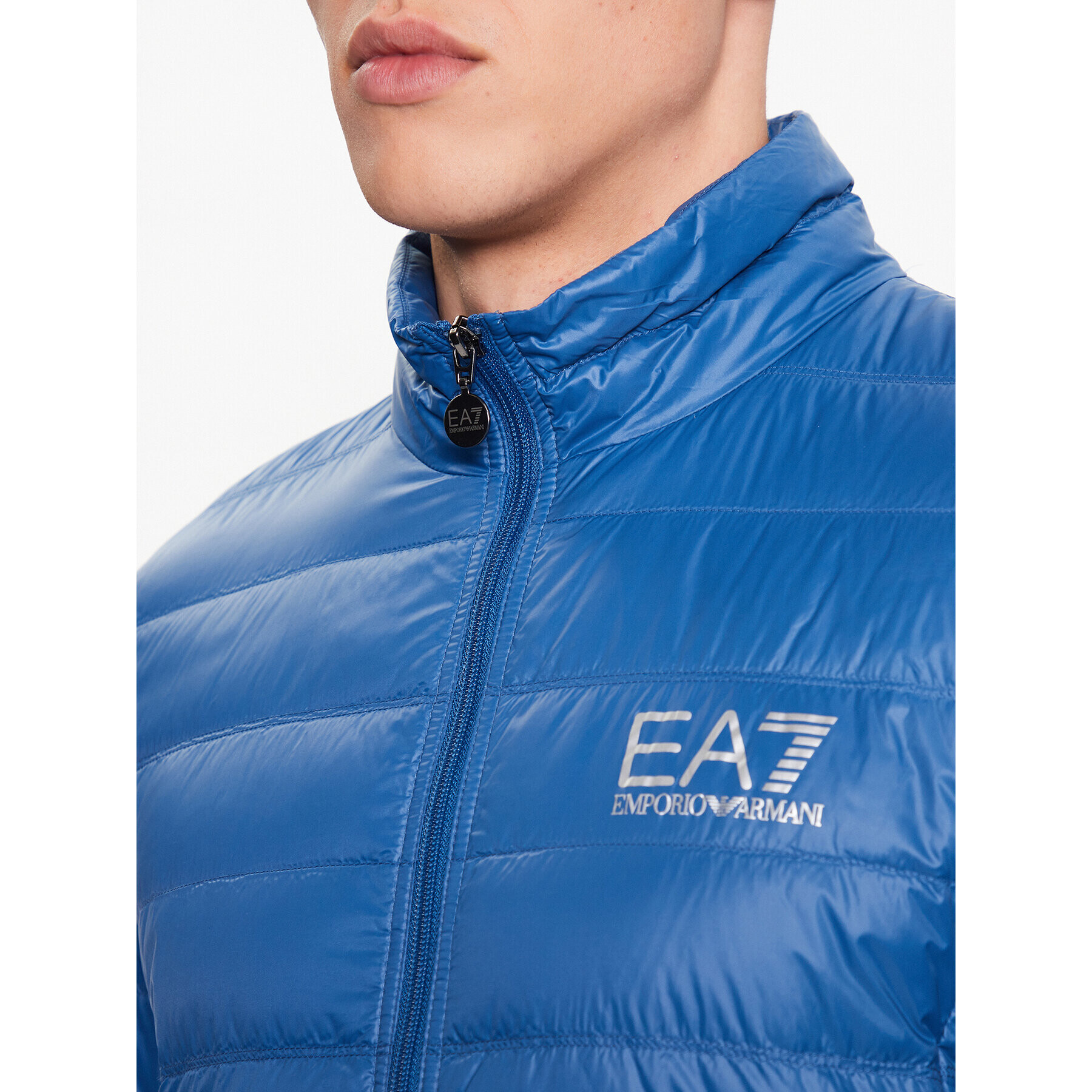 EA7 Emporio Armani Vatovaná bunda 8NPB01 PN29Z 1538 Modrá Regular Fit - Pepit.cz