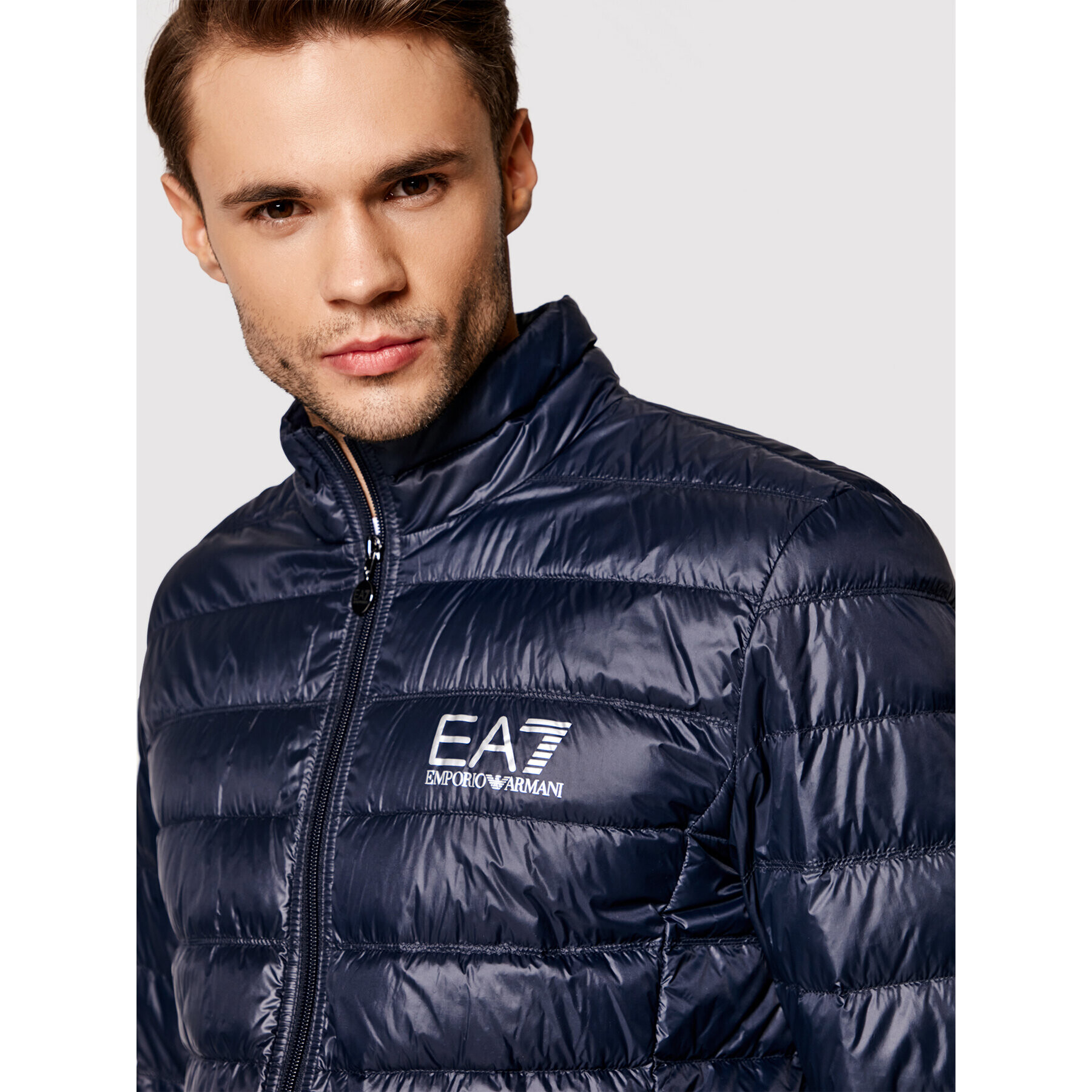 EA7 Emporio Armani Vatovaná bunda 8NPB01 PN29Z 1578 Tmavomodrá Regular Fit - Pepit.cz