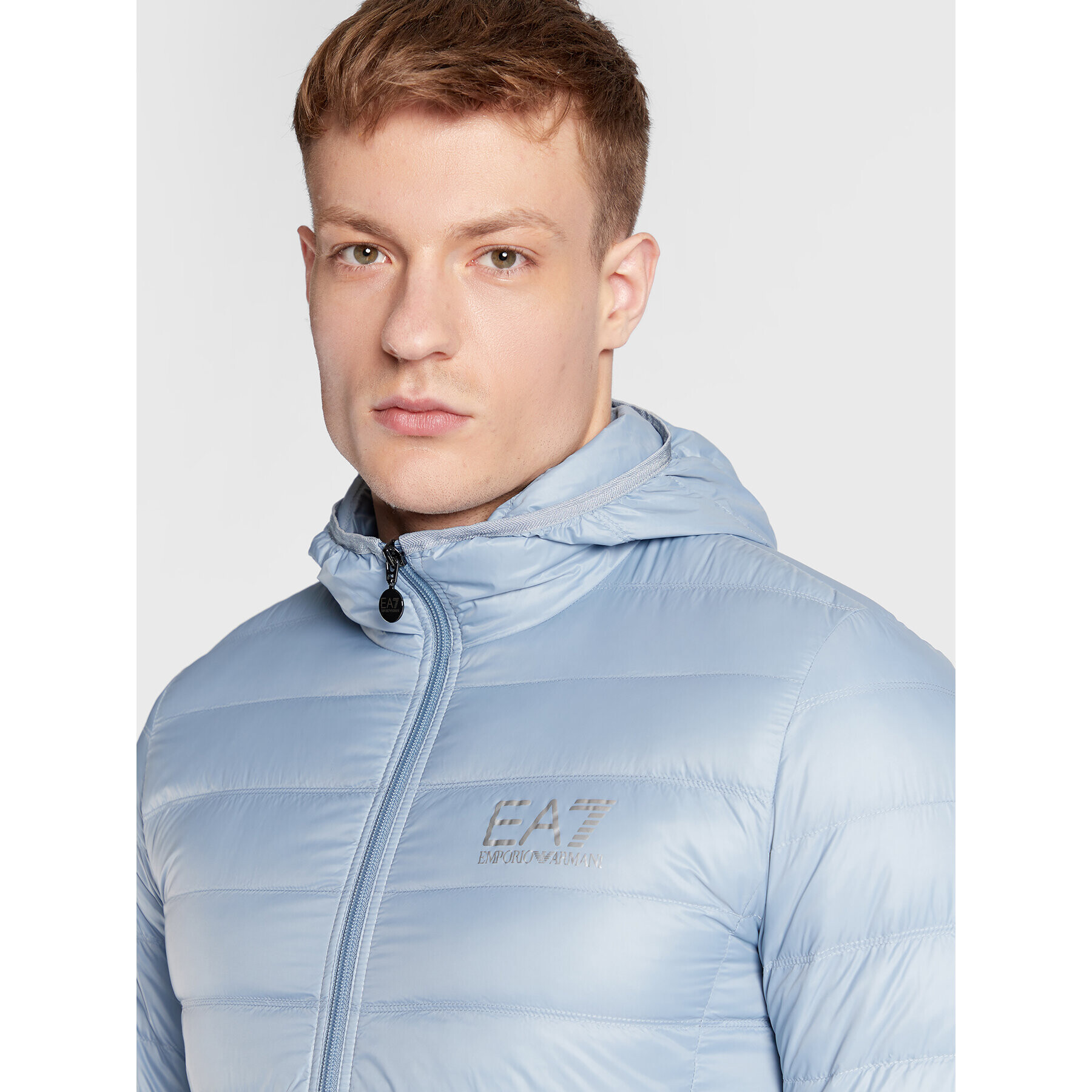 EA7 Emporio Armani Vatovaná bunda 8NPB02 PN29Z 1506 Modrá Regular Fit - Pepit.cz