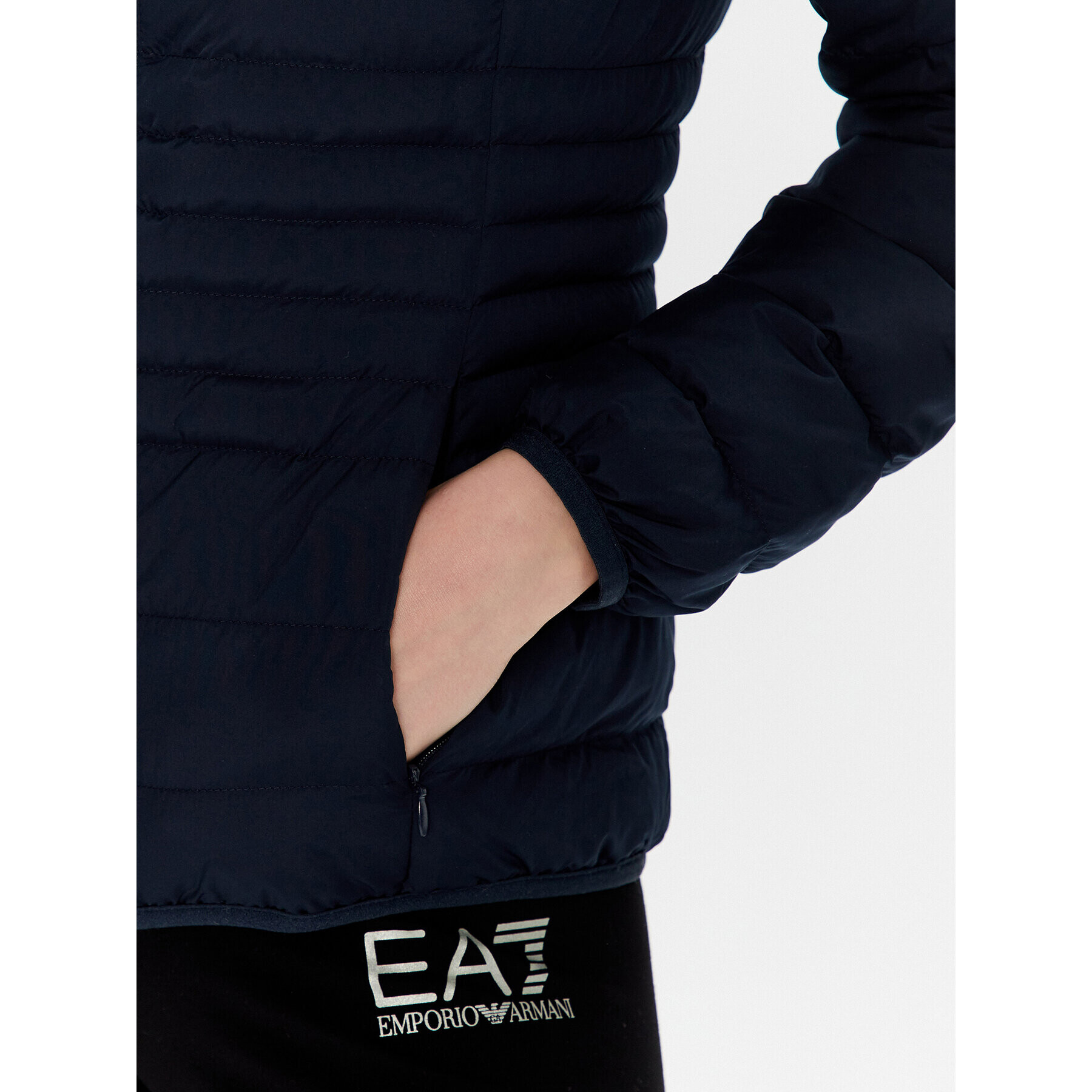 EA7 Emporio Armani Vatovaná bunda 8NTB23 TNF8Z 1554 Tmavomodrá Regular Fit - Pepit.cz