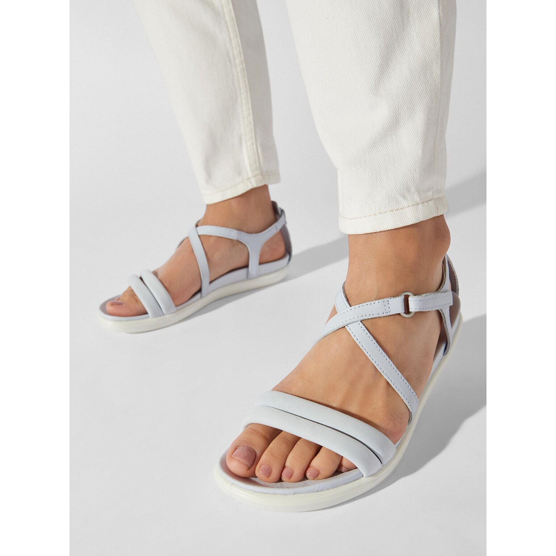 ECCO Sandály SIMPIL SANDAL 20923360566 Modrá - Pepit.cz