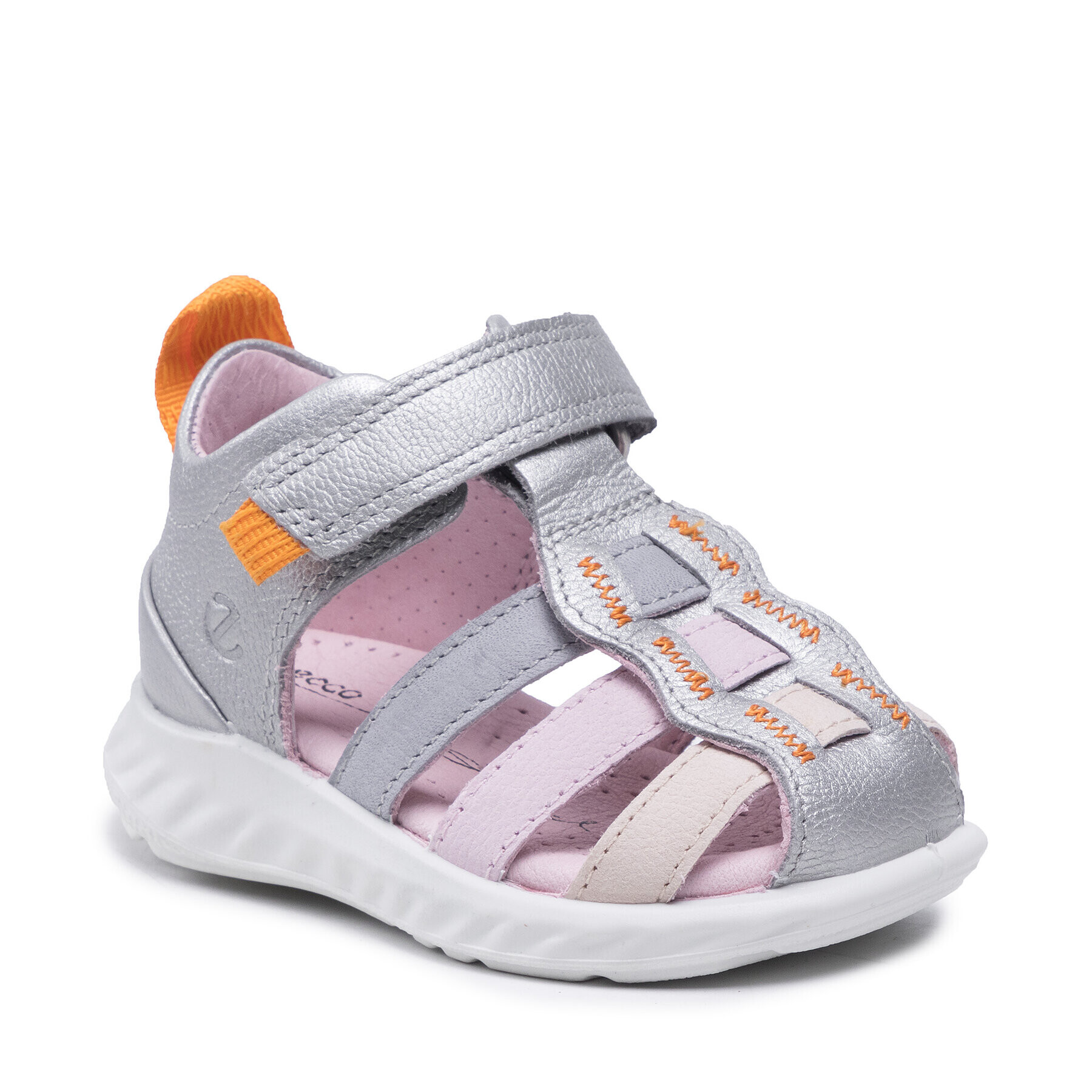 ECCO Sandály Sp. 1 Lite Infant Sandal 72512151929 Stříbrná - Pepit.cz