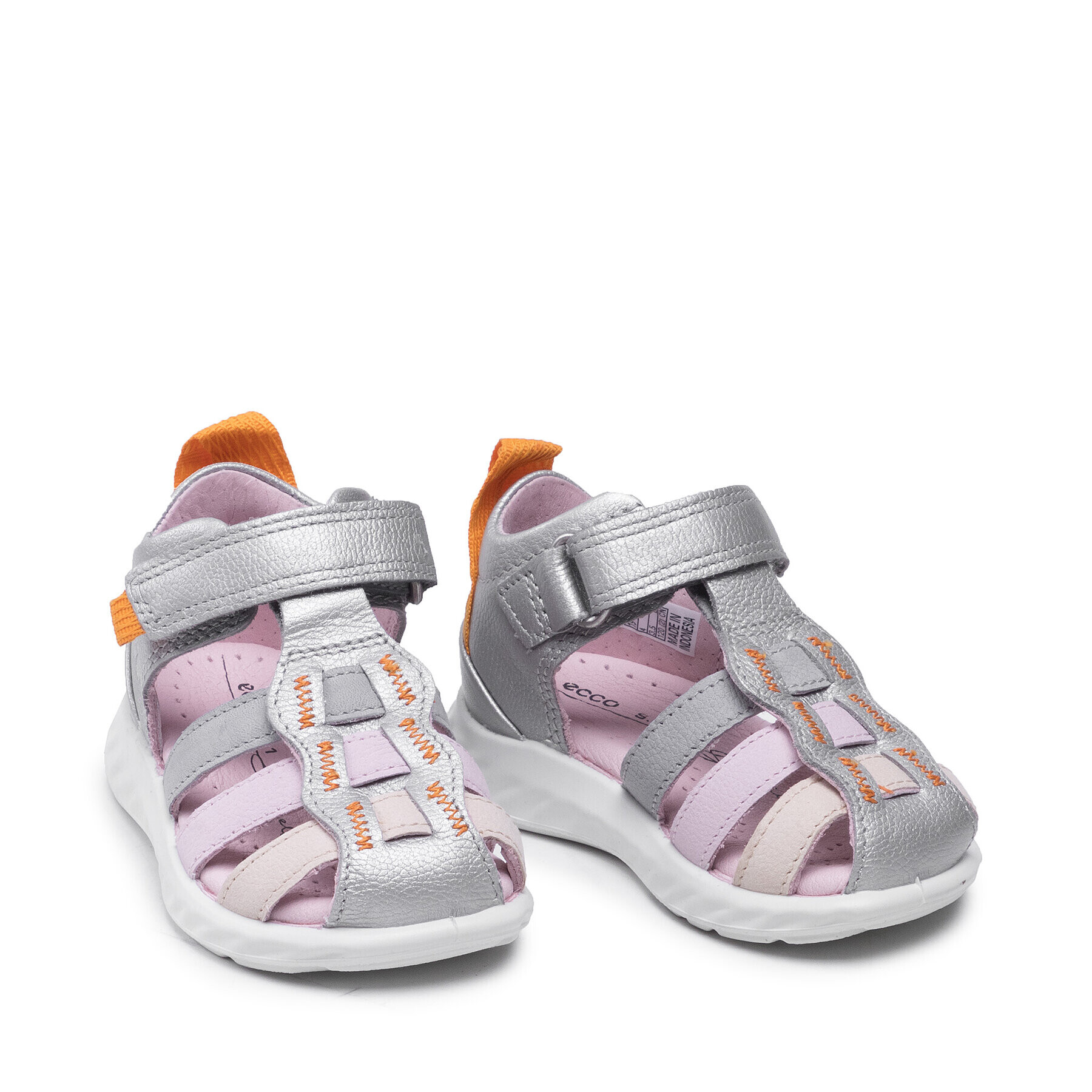 ECCO Sandály Sp. 1 Lite Infant Sandal 72512151929 Stříbrná - Pepit.cz