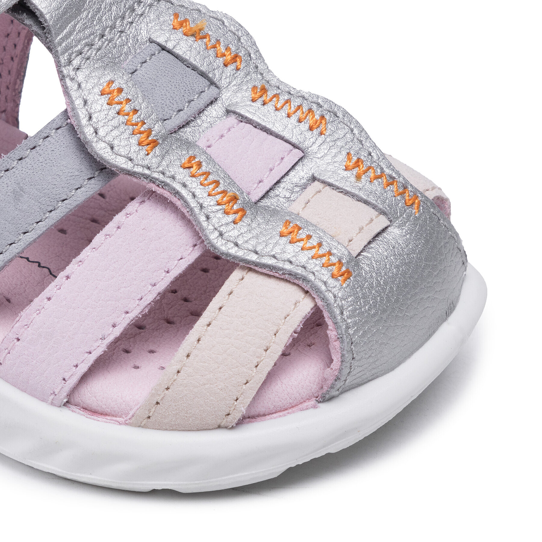 ECCO Sandály Sp. 1 Lite Infant Sandal 72512151929 Stříbrná - Pepit.cz