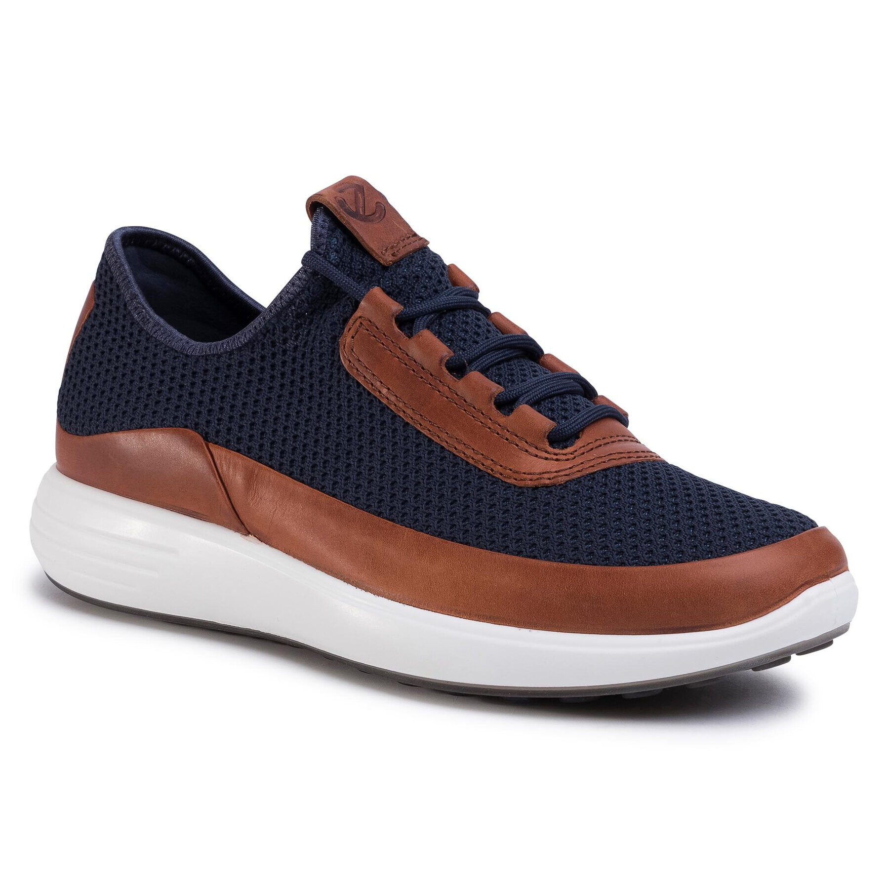 ECCO Sneakersy Soft 7 Runner M 46067451983 Tmavomodrá - Pepit.cz