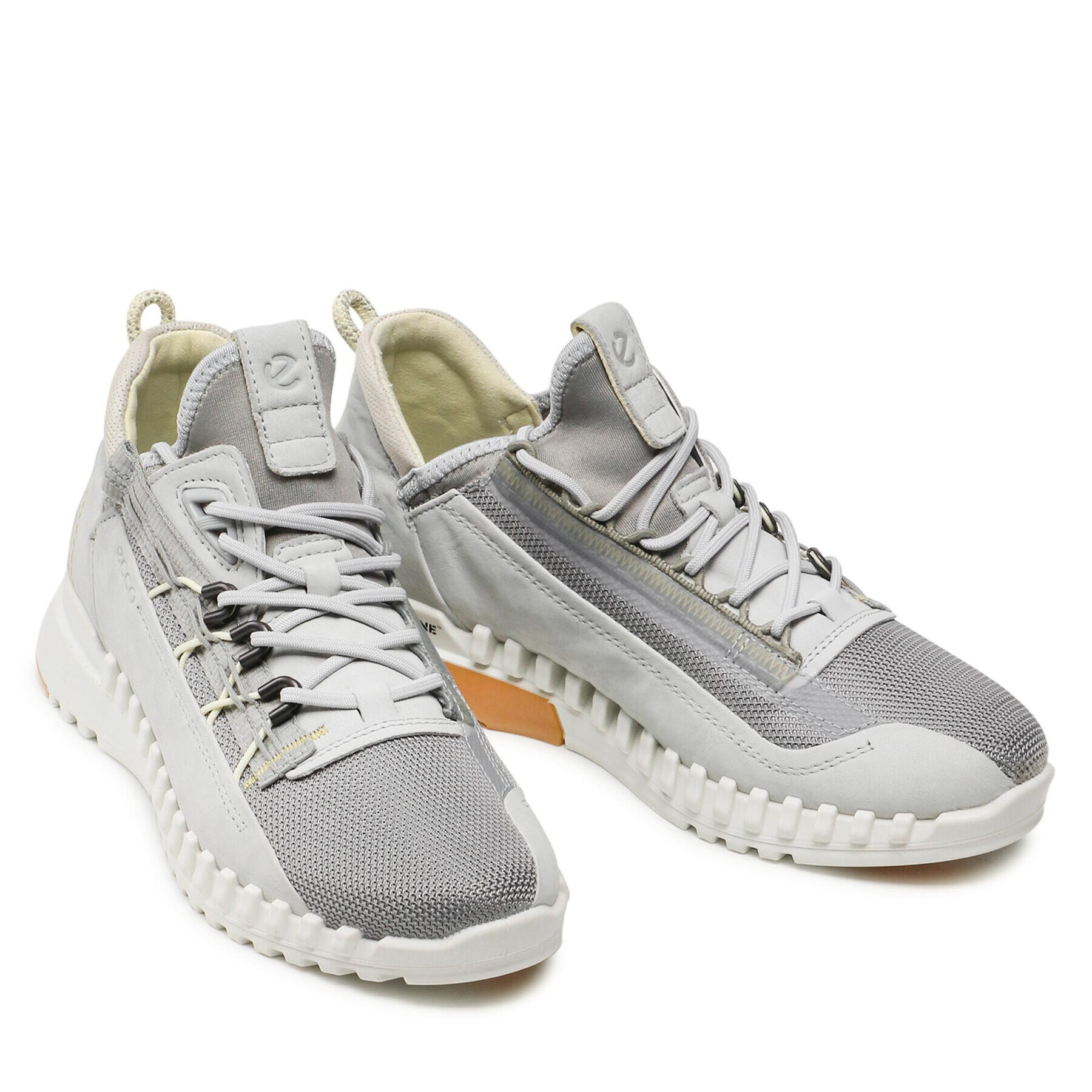 ECCO Sneakersy Zipflex W 80386301379 Šedá - Pepit.cz