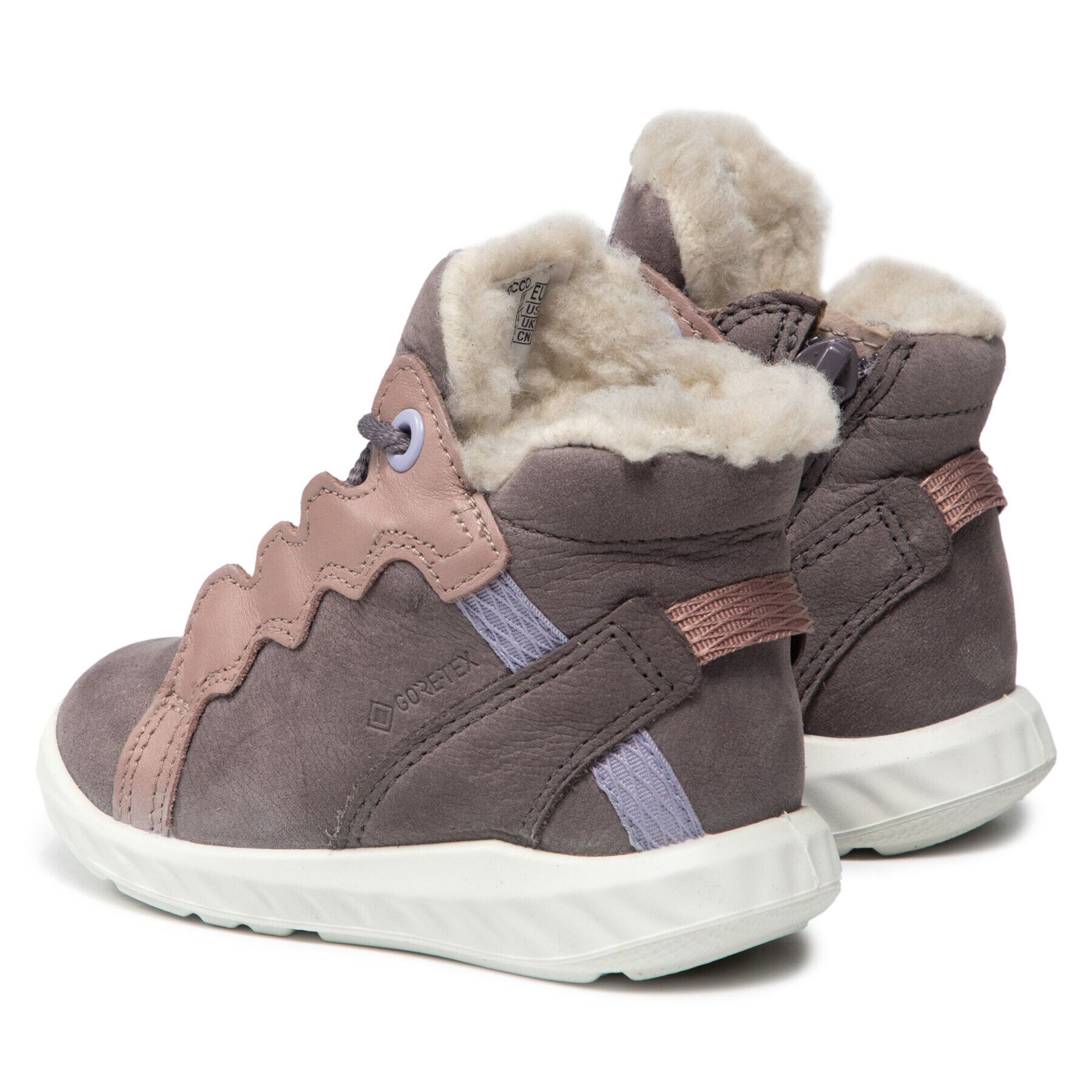 ECCO Sněhule Sp.1 Lite Infant GORE-TEX 72413160137 Šedá - Pepit.cz