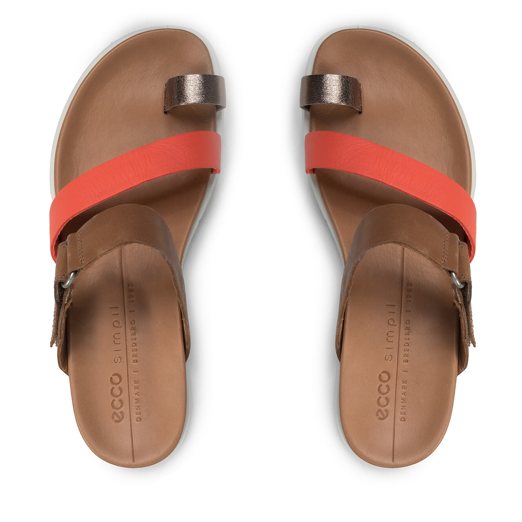 ECCO Žabky Simpil Sandal 20920360109 Hnědá - Pepit.cz