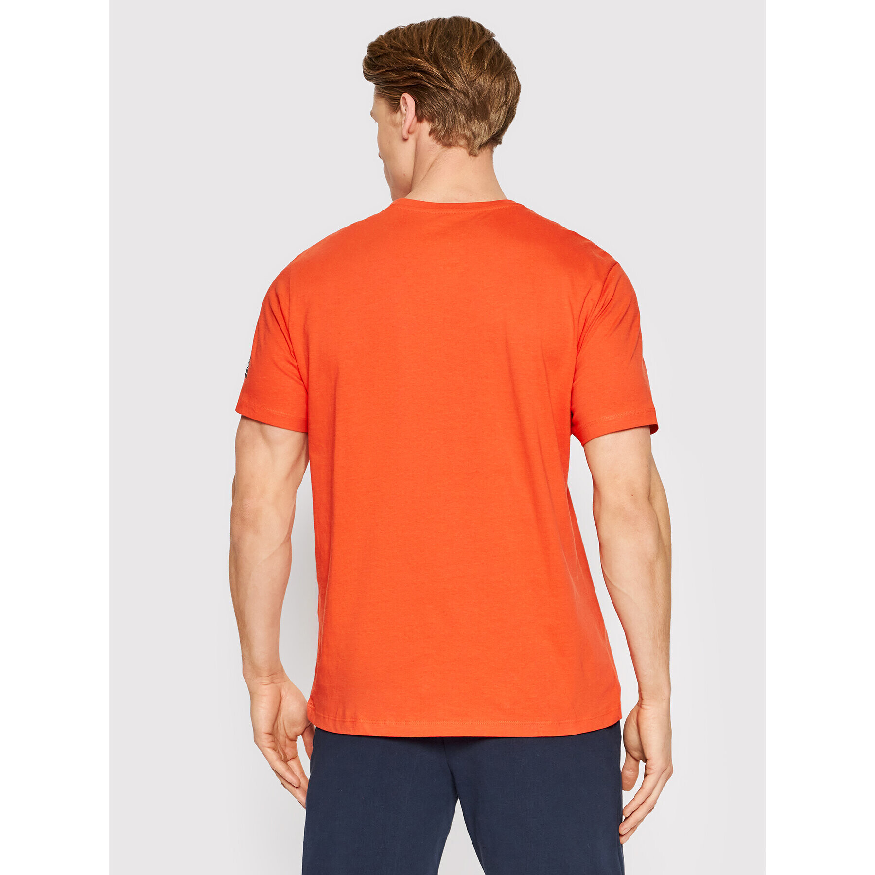 Ecoalf T-Shirt Great GATSGREAT8034MS22 Oranžová Regular Fit - Pepit.cz