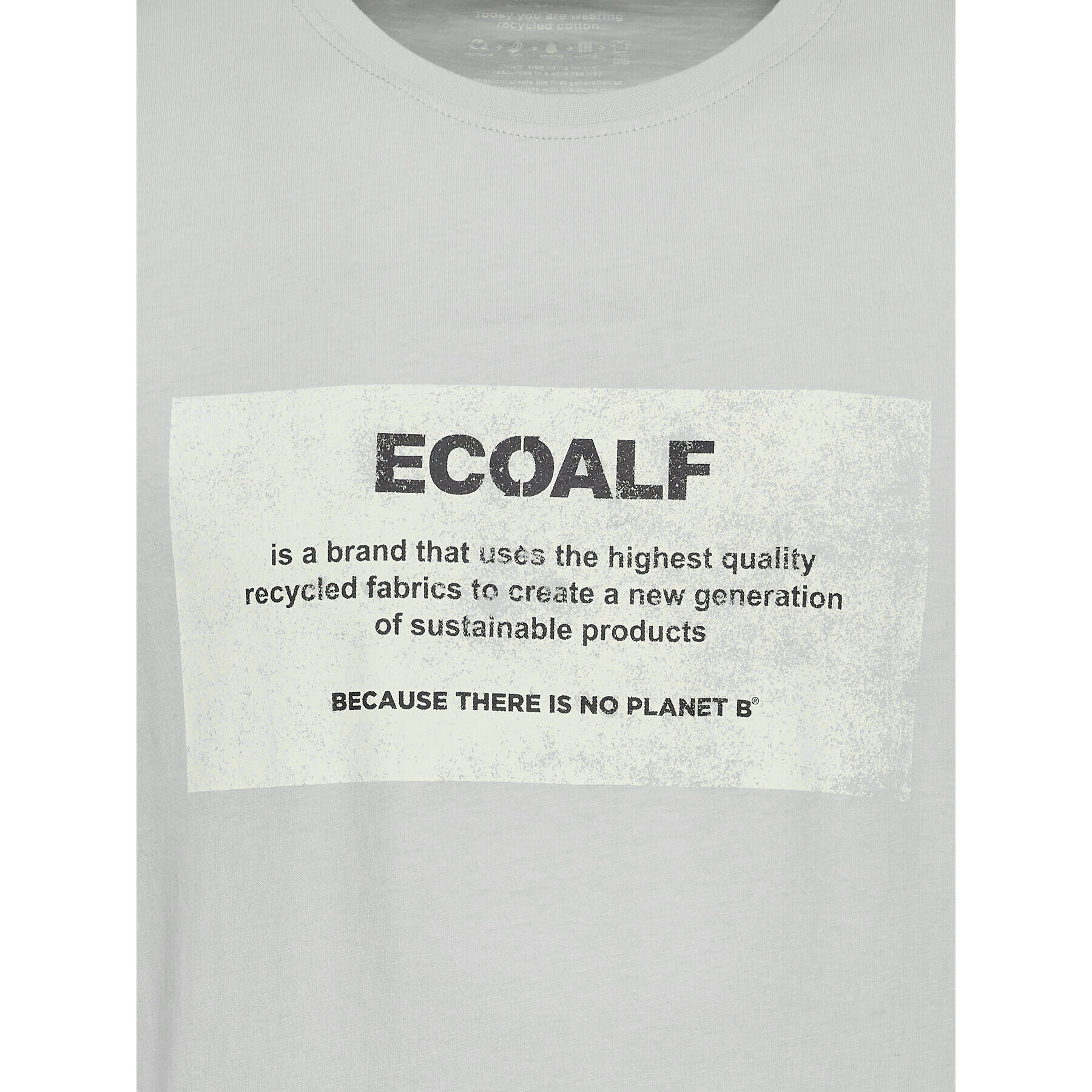 Ecoalf T-Shirt New Natalalf GATSNATAL8031MW22 Šedá Regular Fit - Pepit.cz