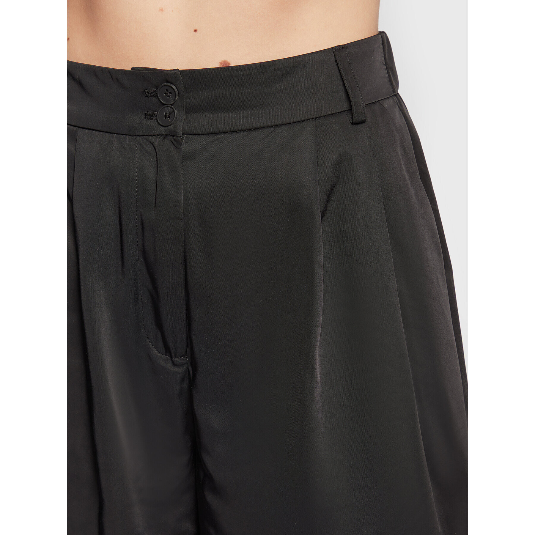 Edited Kalhoty culottes Janne EDT6138002000002 Černá Relaxed Fit - Pepit.cz