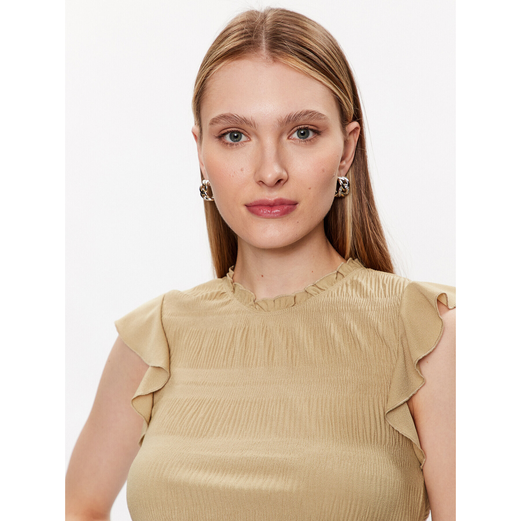 Edited Top EDT6951001 Béžová Fitted Fit - Pepit.cz