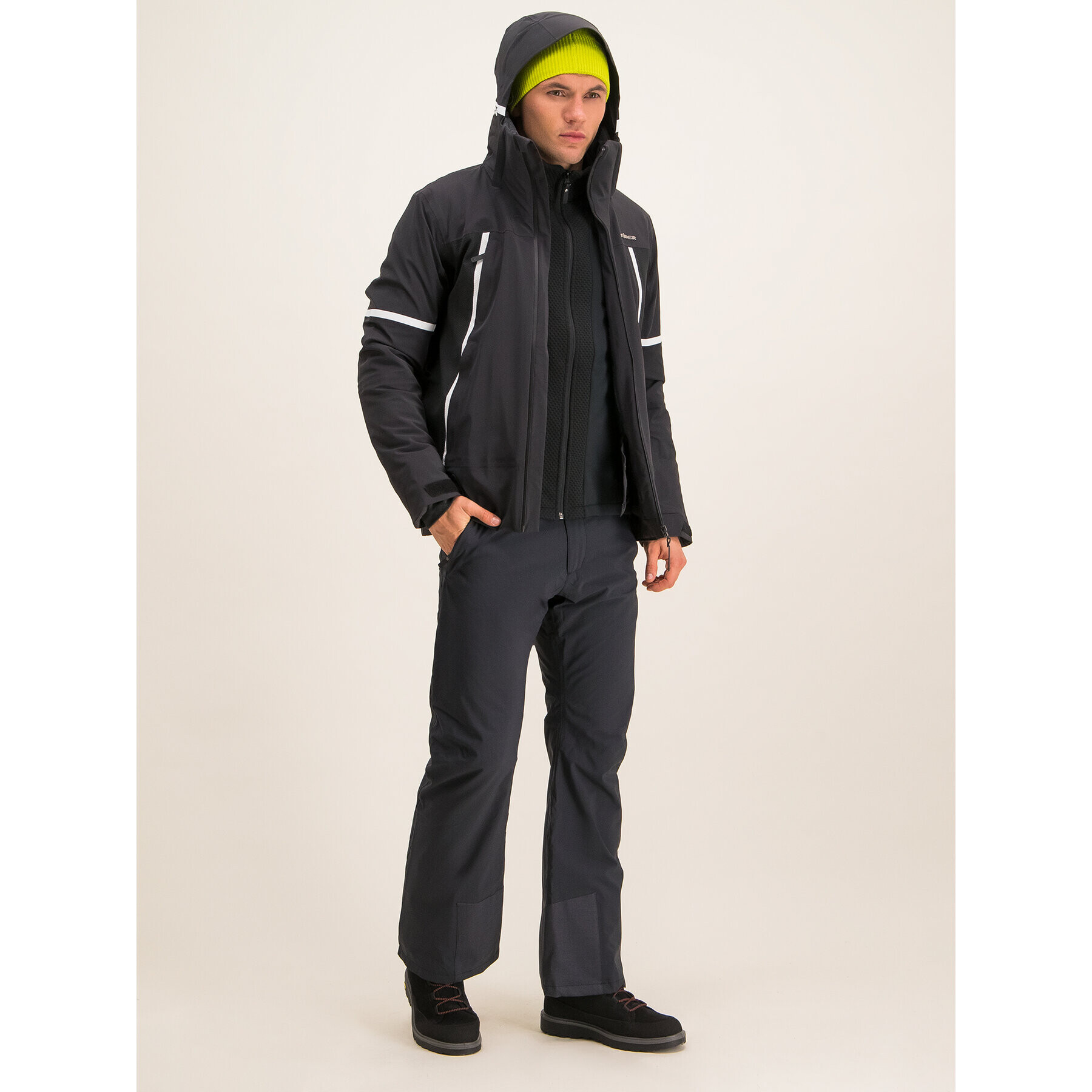 Eider Lyžařské kalhoty Edge EIV4794 Černá Active Fit - Pepit.cz