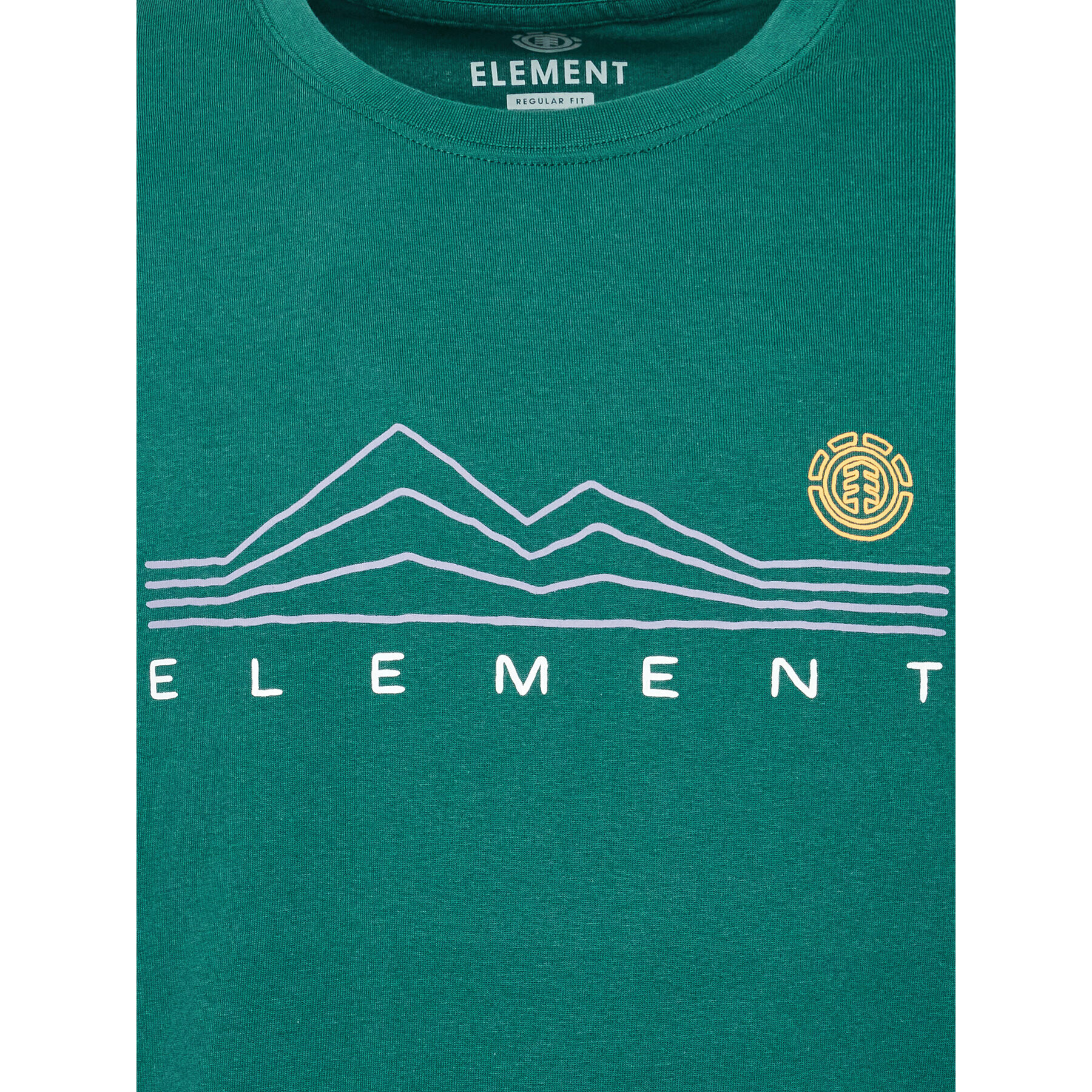 Element T-Shirt Ridgeline F1SSK8 Zelená Regular Fit - Pepit.cz