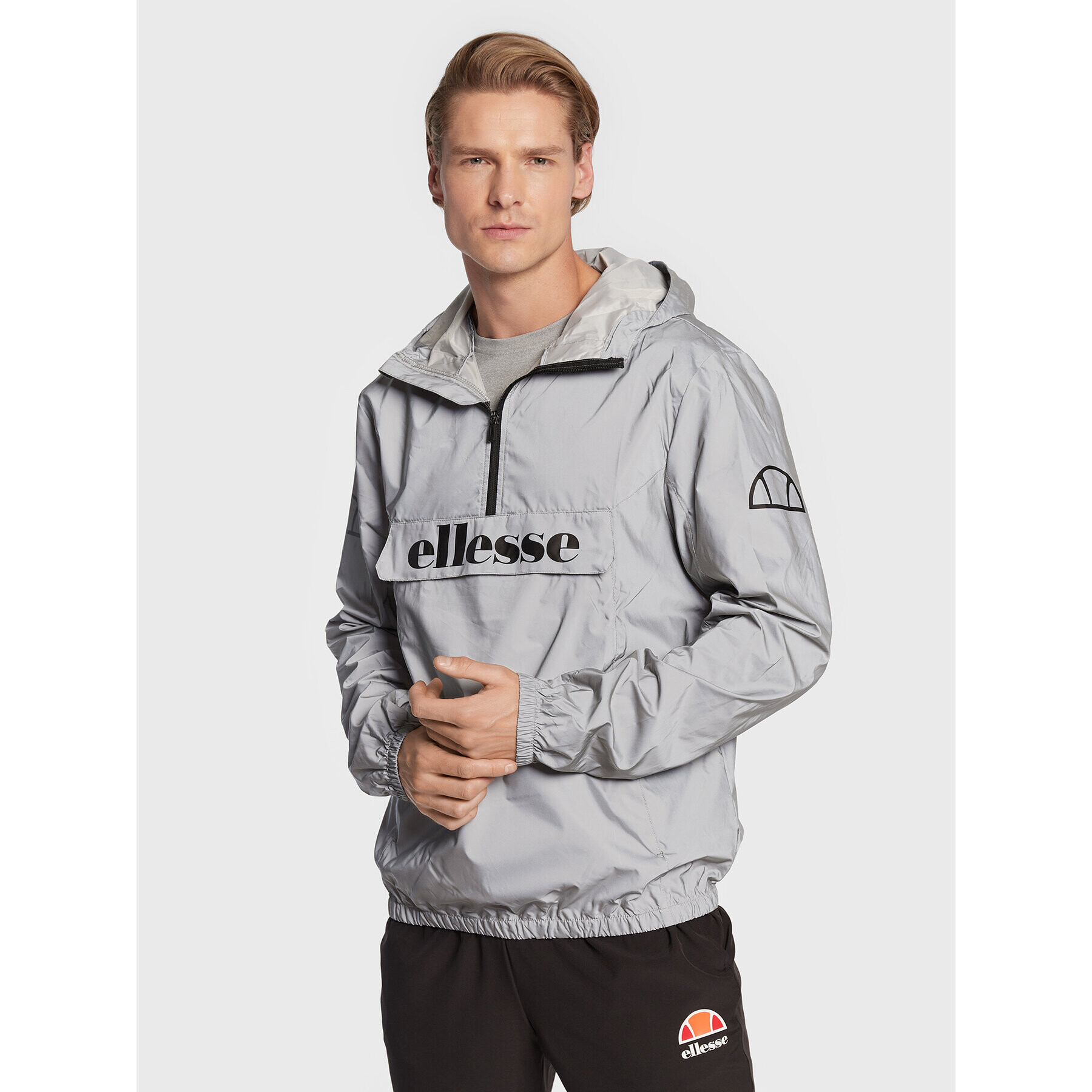 Ellesse Bunda anorak Acera SXG09906 Šedá Regular Fit - Pepit.cz