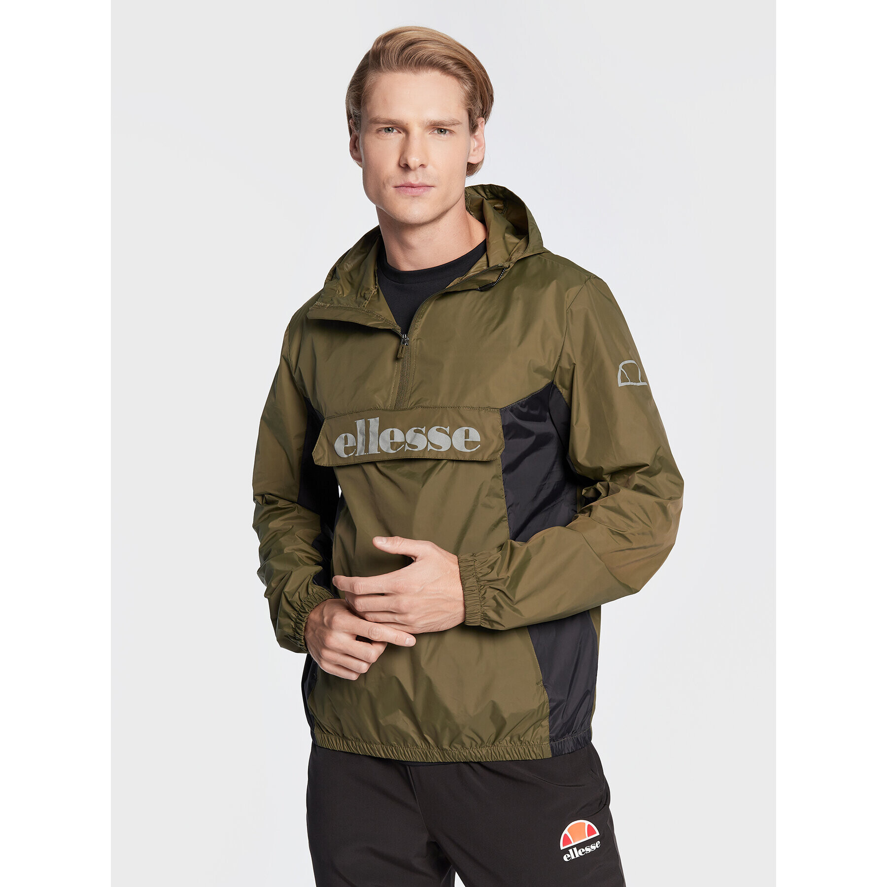 Ellesse Bunda anorak Aceras SHK13435 Zelená Regular Fit - Pepit.cz