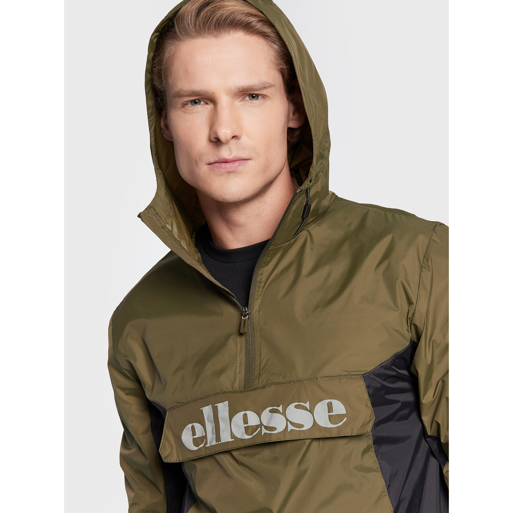 Ellesse Bunda anorak Aceras SHK13435 Zelená Regular Fit - Pepit.cz