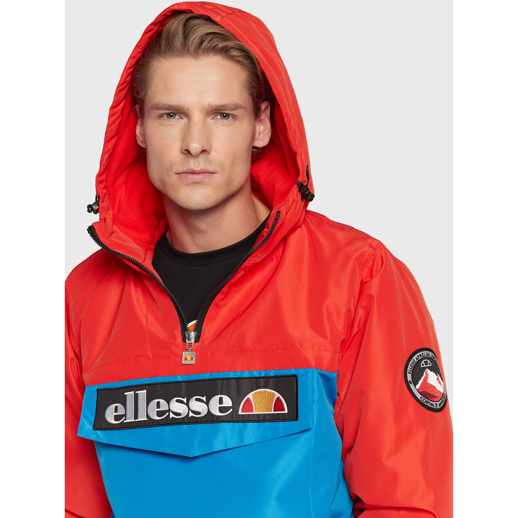 Ellesse Bunda anorak Monterini SHK08149 Modrá Regular Fit - Pepit.cz