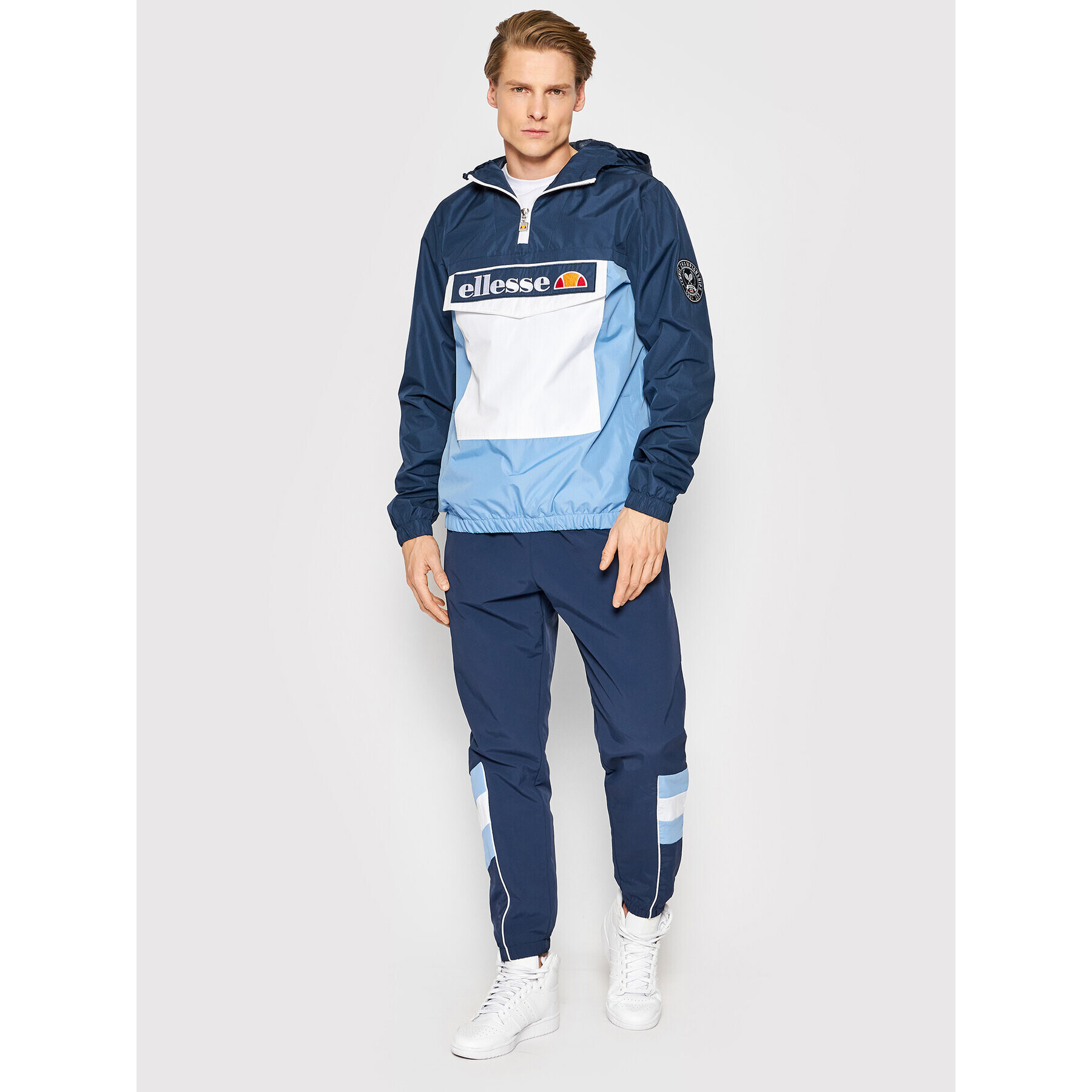 Ellesse Bunda anorak Orologio SHM14228 Tmavomodrá Regular Fit - Pepit.cz