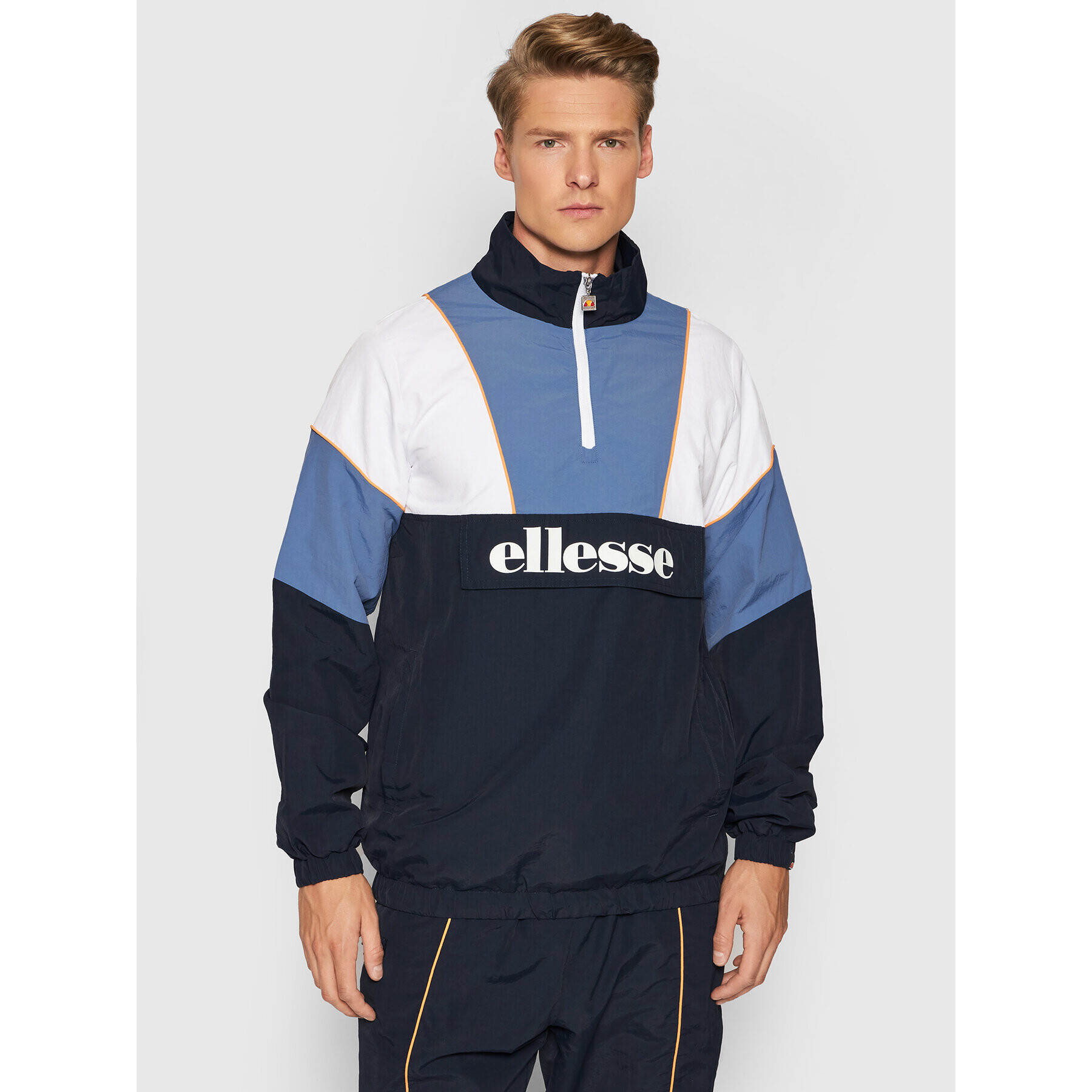 Ellesse Bunda anorak Sapor Track SHK12196 Tmavomodrá Regular Fit - Pepit.cz