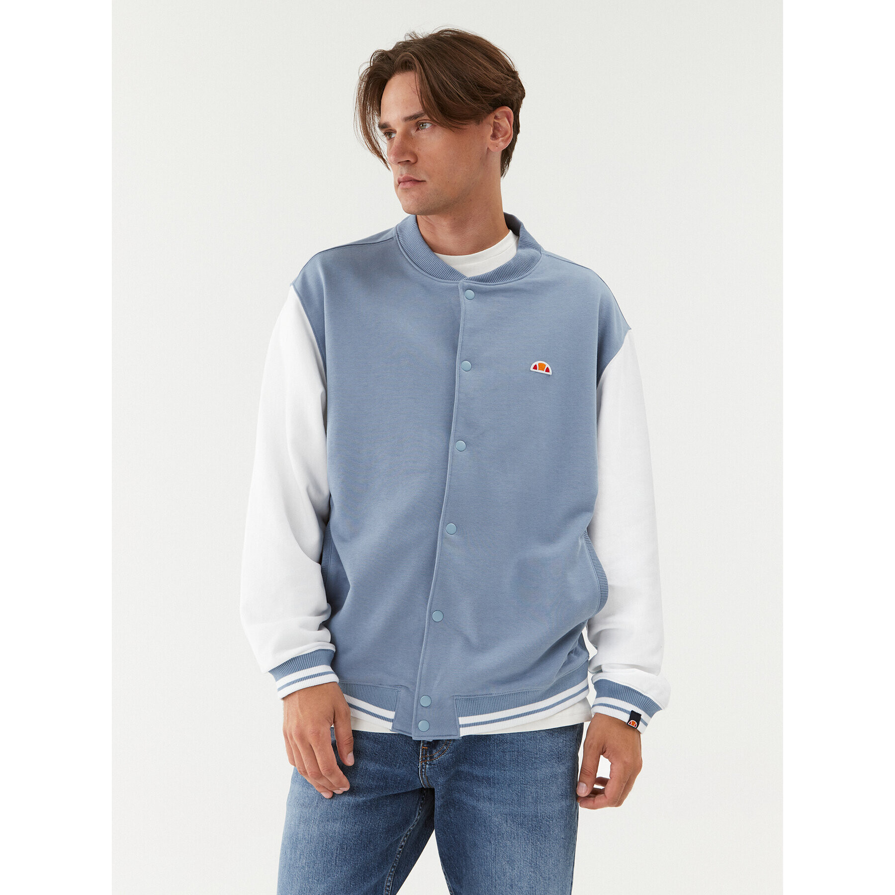 Ellesse Bunda bomber Georgetown SHN15264 Modrá Regular Fit - Pepit.cz