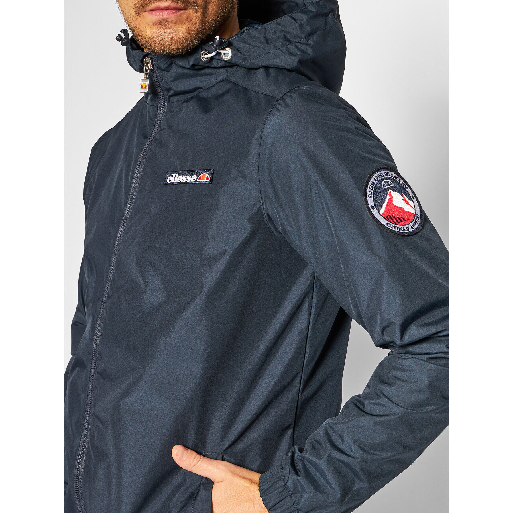 Ellesse Bunda pro přechodné období Terrazzo SHC04987 Tmavomodrá Regular Fit - Pepit.cz