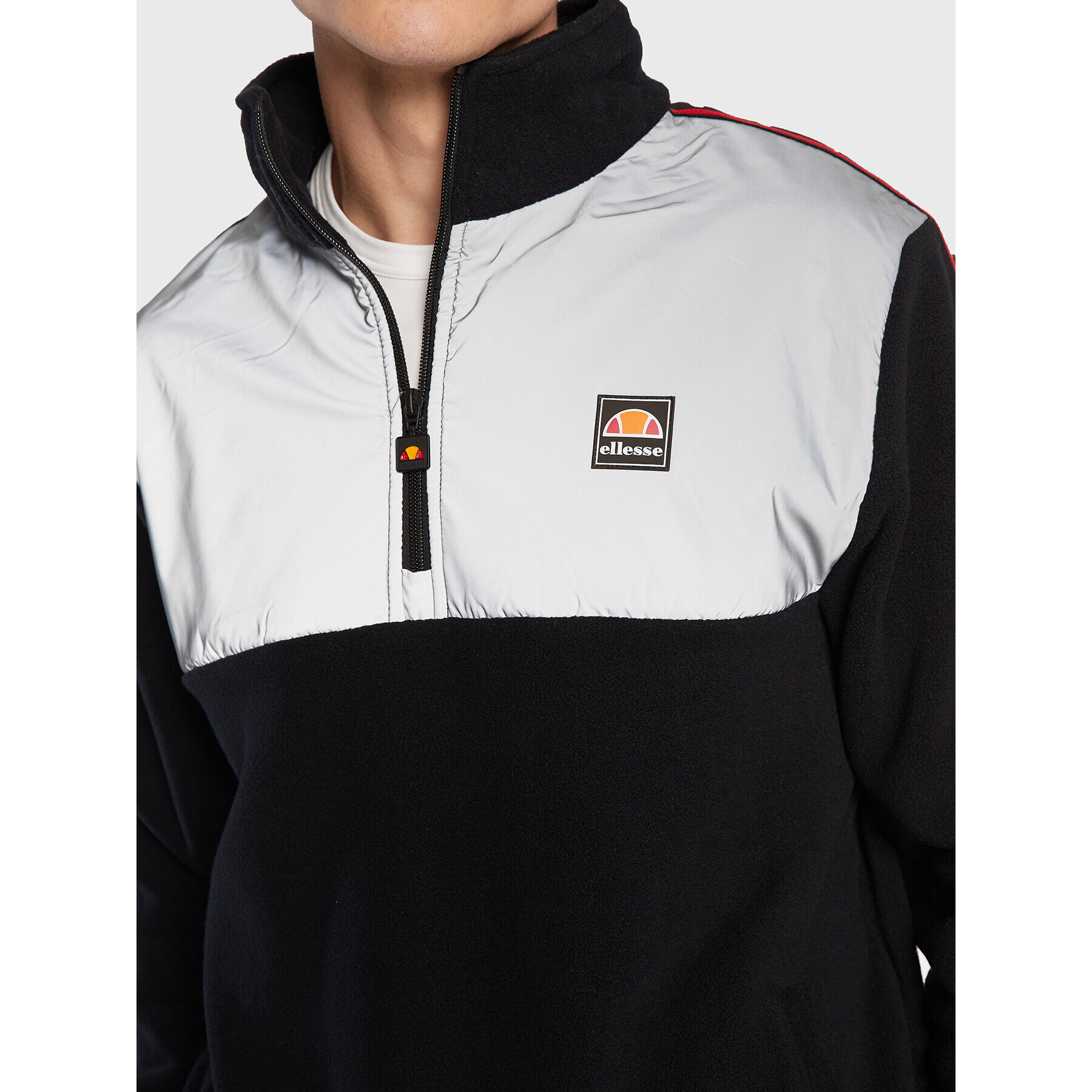 Ellesse Fleecová mikina Zabo Oh SHP16200 Černá Regular Fit - Pepit.cz