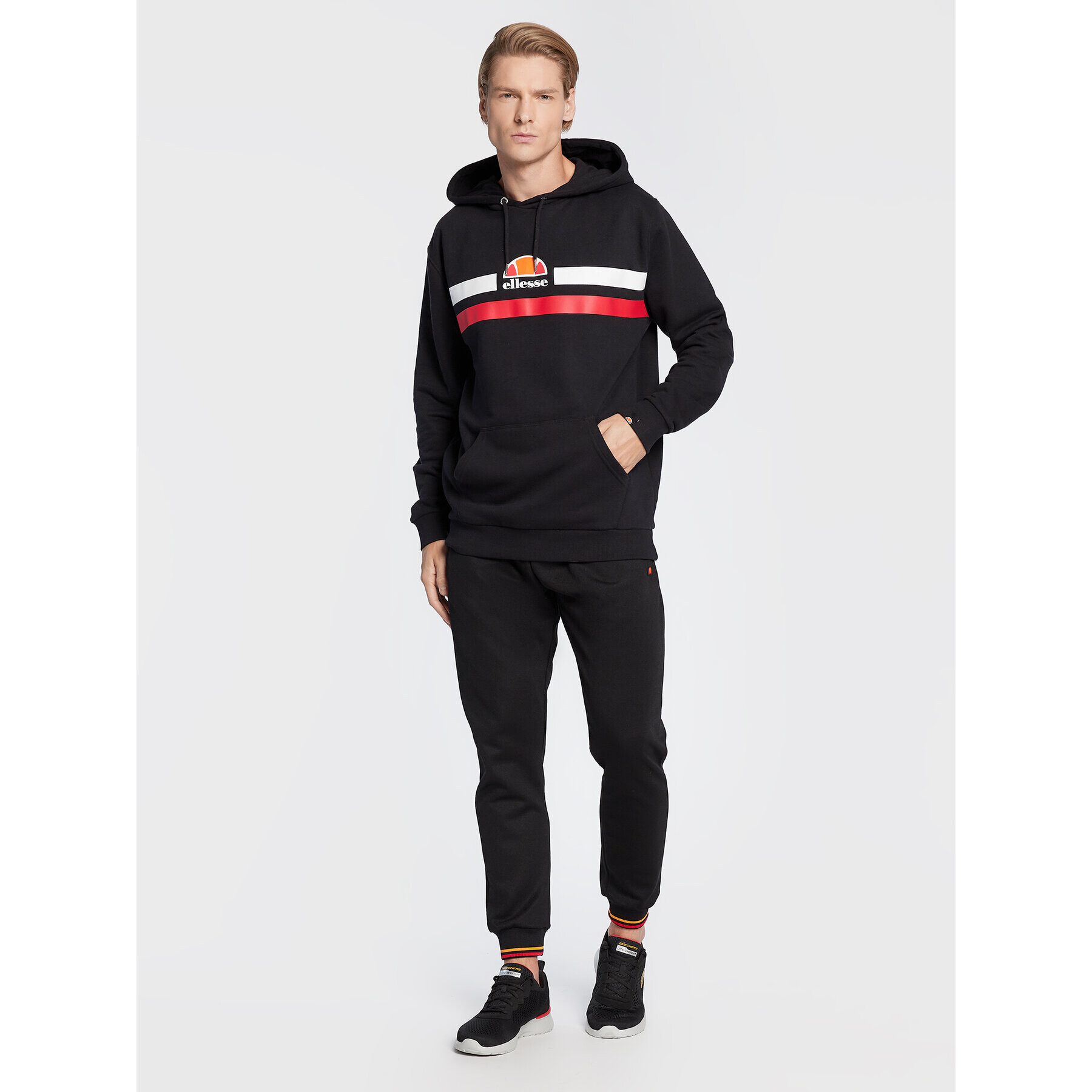 Ellesse Mikina Alroni SHM13709 Černá Regular Fit - Pepit.cz